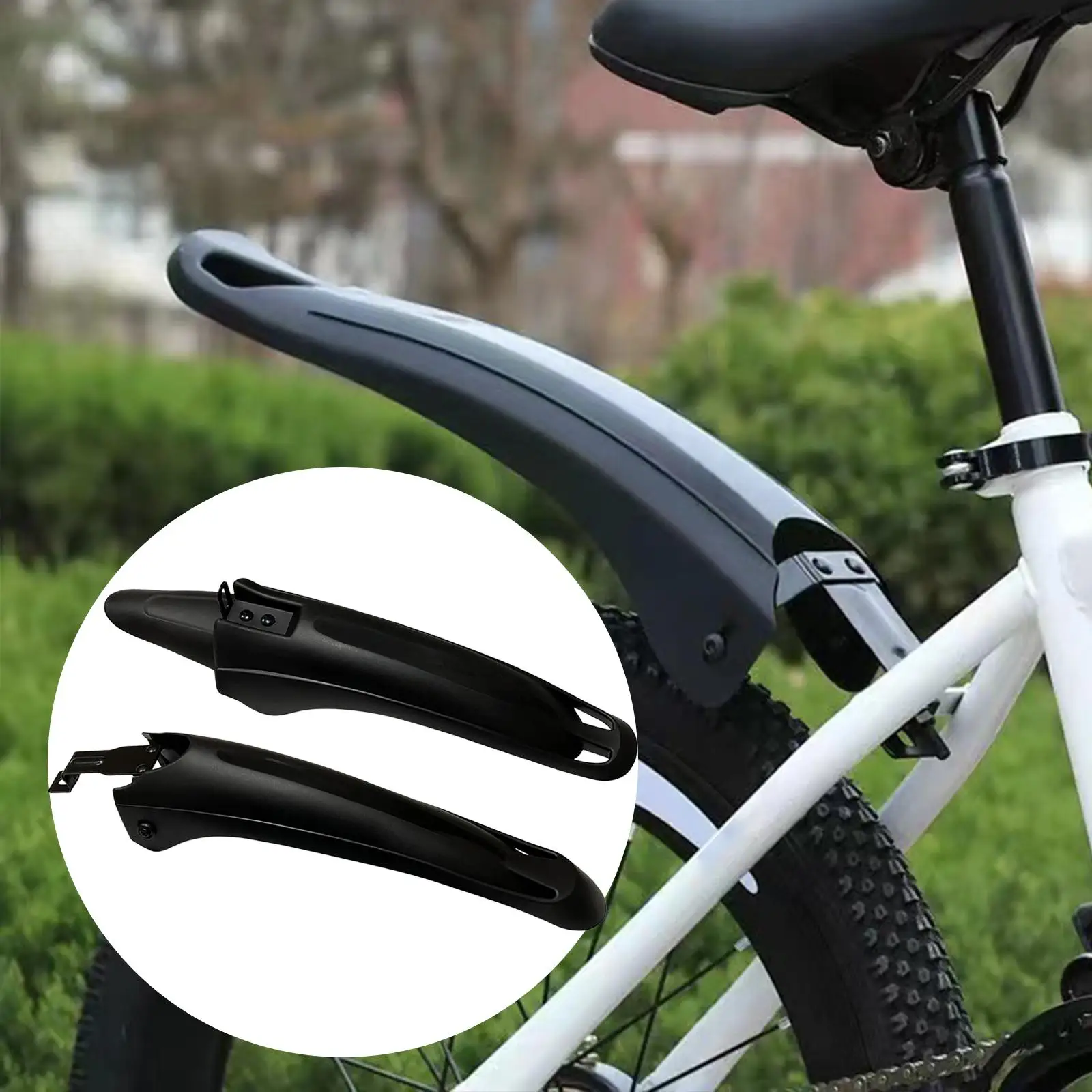 Bicycle Front and Rear Mud Guard Set Cycling Tire Accessories Splash for 20