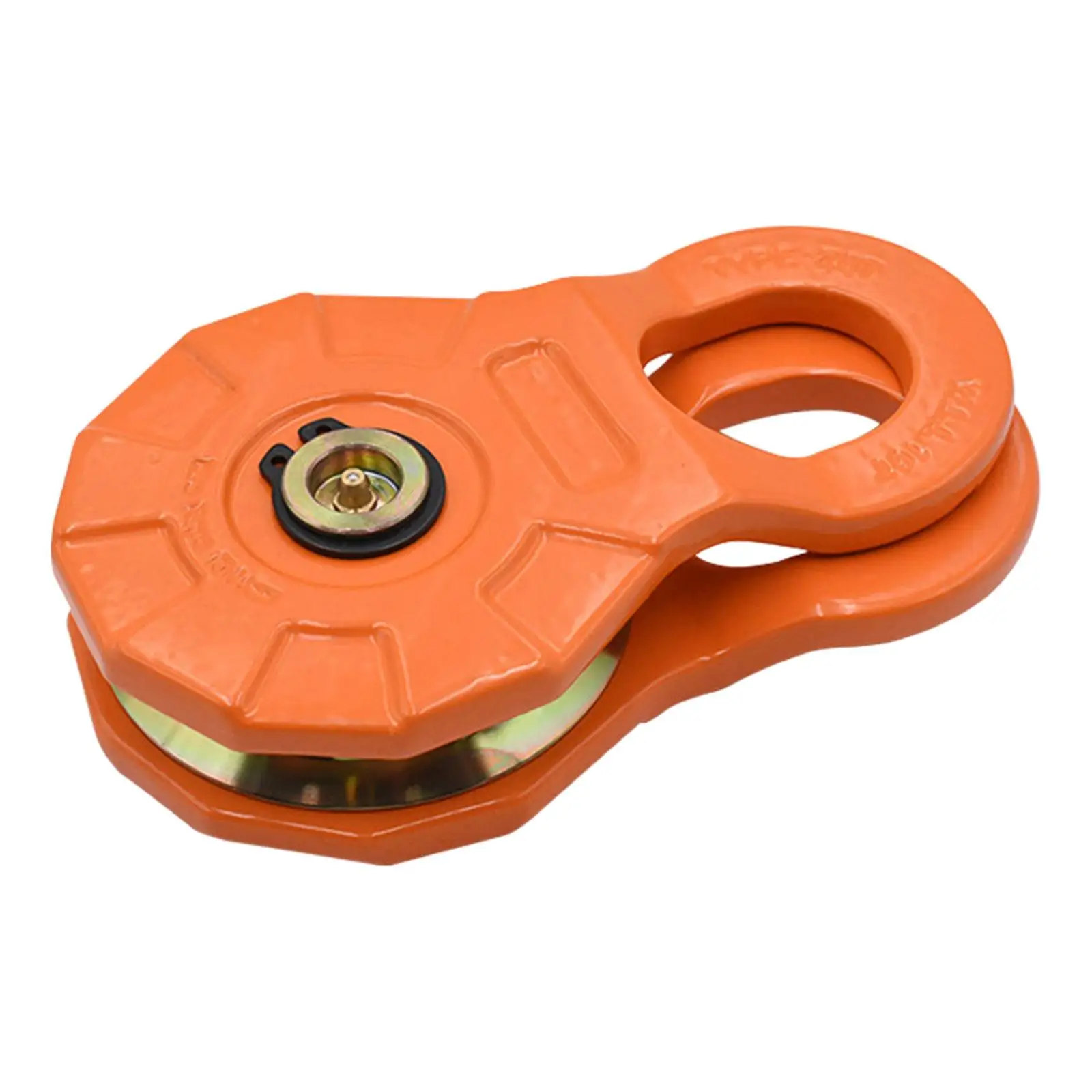 Heavy Duty Winch Snatch Block, 10 Tons Recover Winch Pulley Durable Recovery