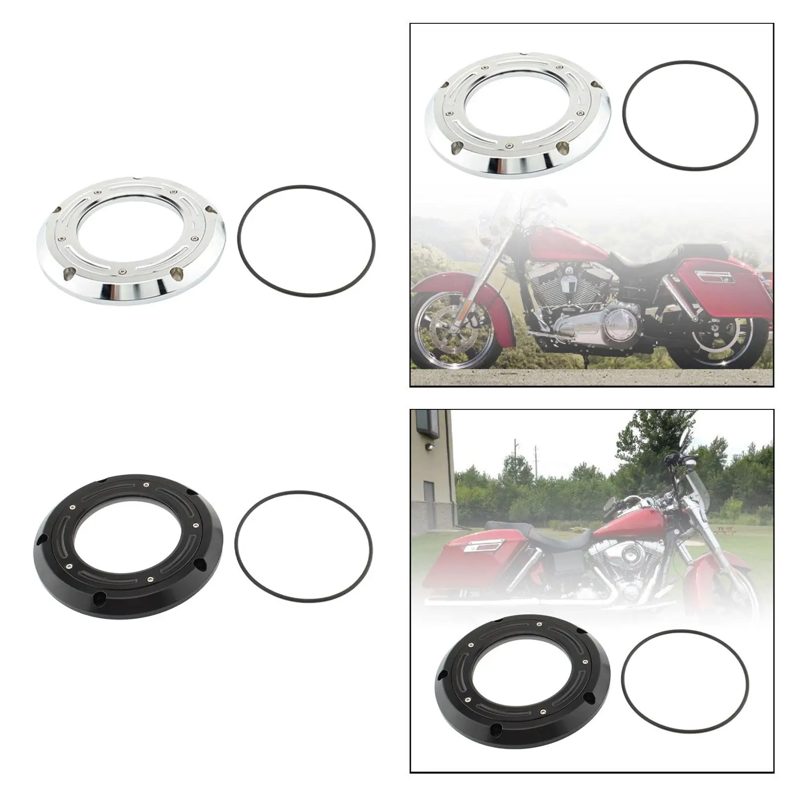 Motorcycle Clutch Derby Cover Parts for-Flhr
