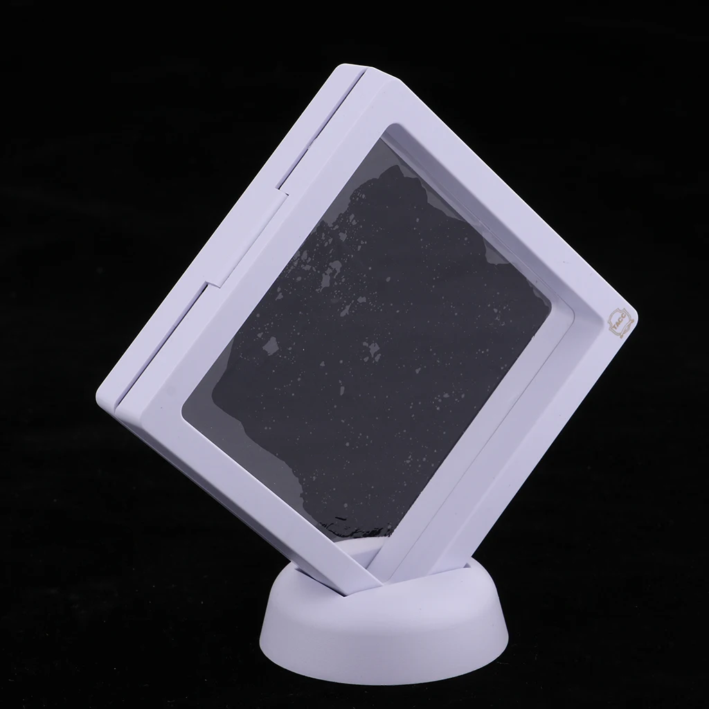 10 Pcs/ Display Box Case Stand Holder for Coins Display Collection & 