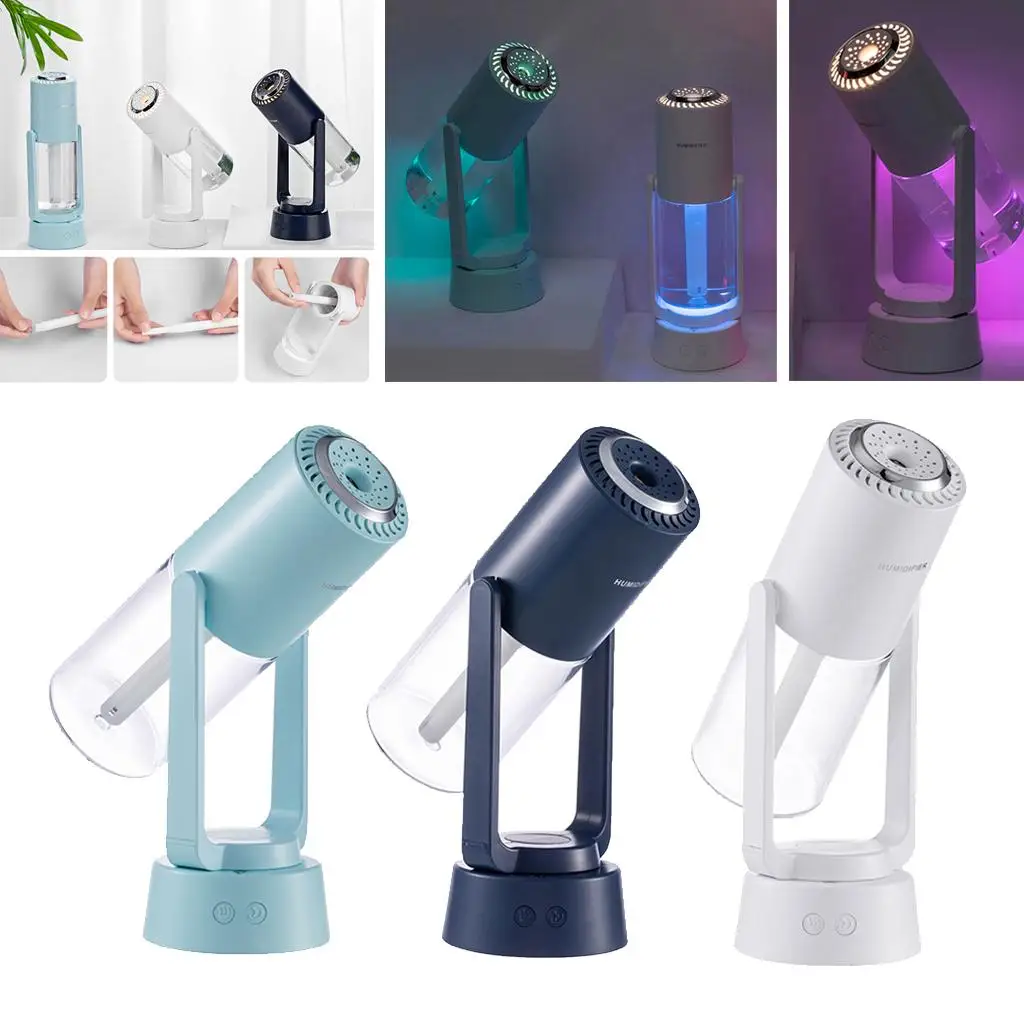 USB Humidifier 230 Ml Portable Humidifier with LED Night Light Auto Off Suitable 