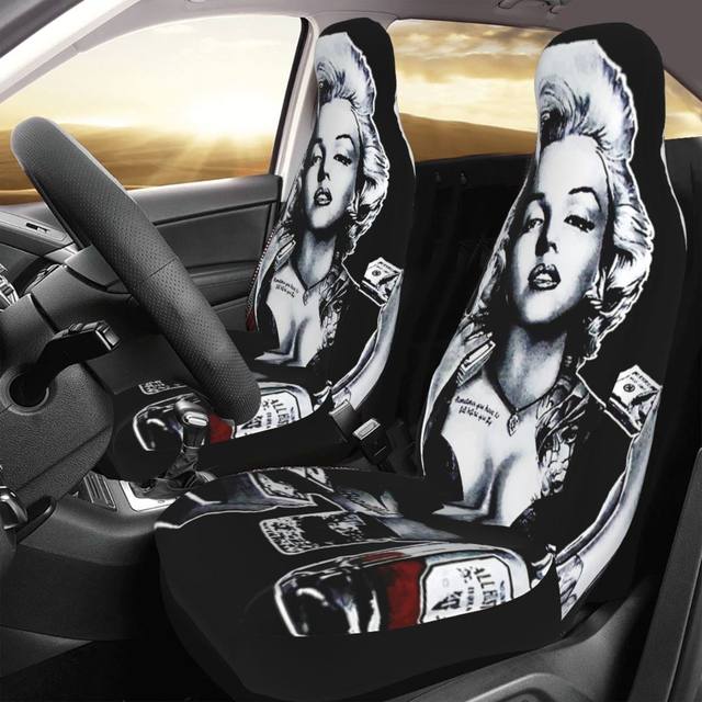 Marilyn Monroe shops Car Seat Covers Set Hollywood Star Birthday Gifts