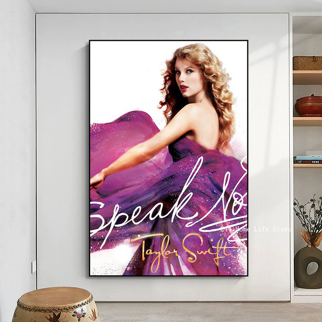 Singer Taylor-Swift Poster Pop Music Canvas Painting HD Printing