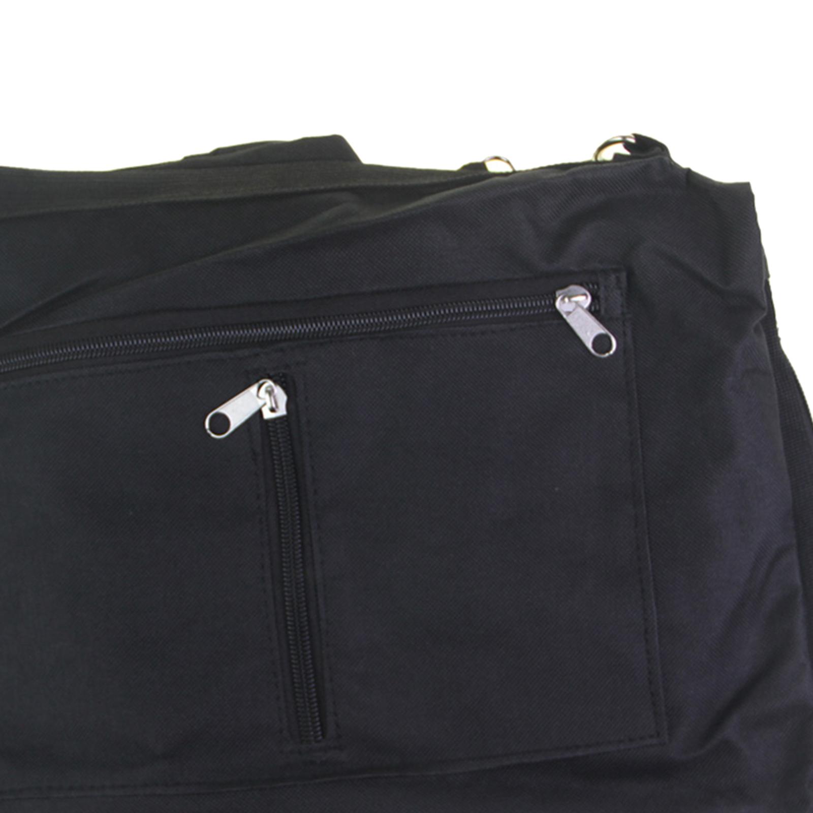 Portable Golf Club Bag Foldable Zippered Lightweight Travel Bag Sunday Bag w/ Carry Handle & Shoulder Strap Clubs Holder Case