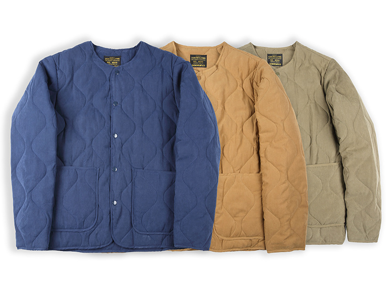 Herbst Winter Militärjacke Herren American Casual Cotton Padded Coat Herren Einfarbige Windjacke Innen Steppjacke Jagdjacke_voghion.com