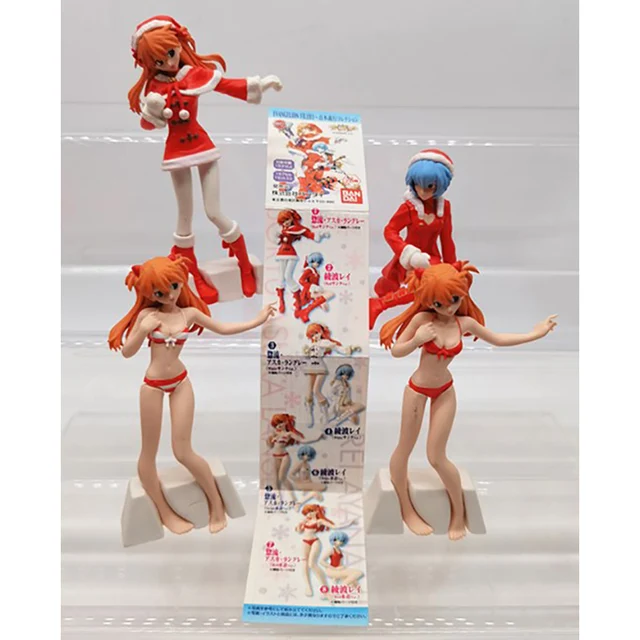 Bandai Gacha Neon Genesis Evangelion Eva Theater Edition Hg02 Asuka Langley  Soryu Ayanami Rei Action Figure Model Toys - Fantasy Figurines - AliExpress