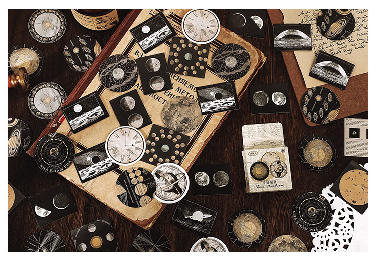 46pcs Mushroom Collection Decorative Stickers for Scrapbooking DIY Journal Label Stick Stationery Album Diary