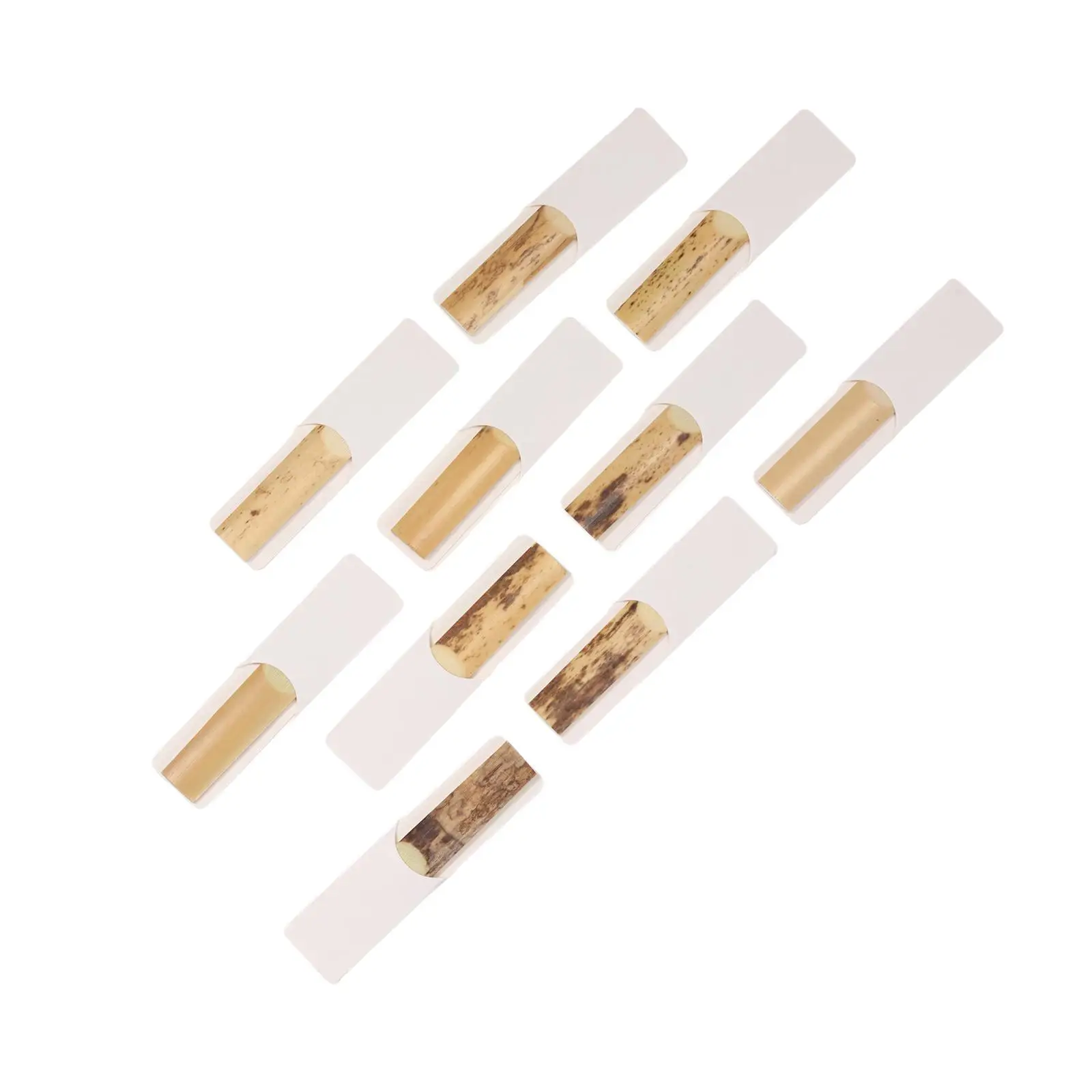 10x Clarinet Reeds Traditional BB Clarinet Reeds Strength 2.5 Durable Parts Clear Sound for Woodwind Instrument Beginner