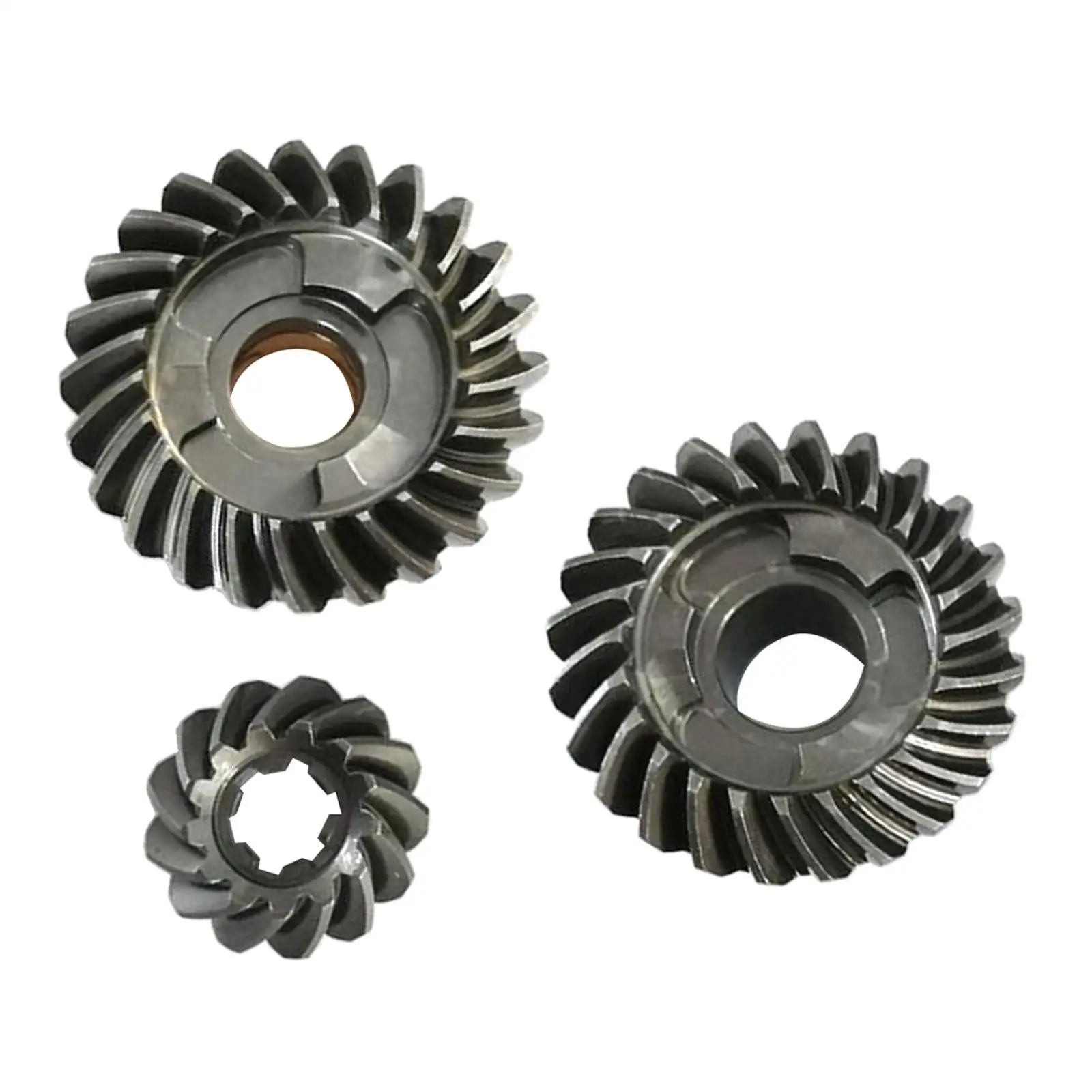 3pcs Outboard Motot Gear Set, Forward Pinion Reverse Gear Set, fits for Yamaha 2 4 Stroke 25HP 30HP