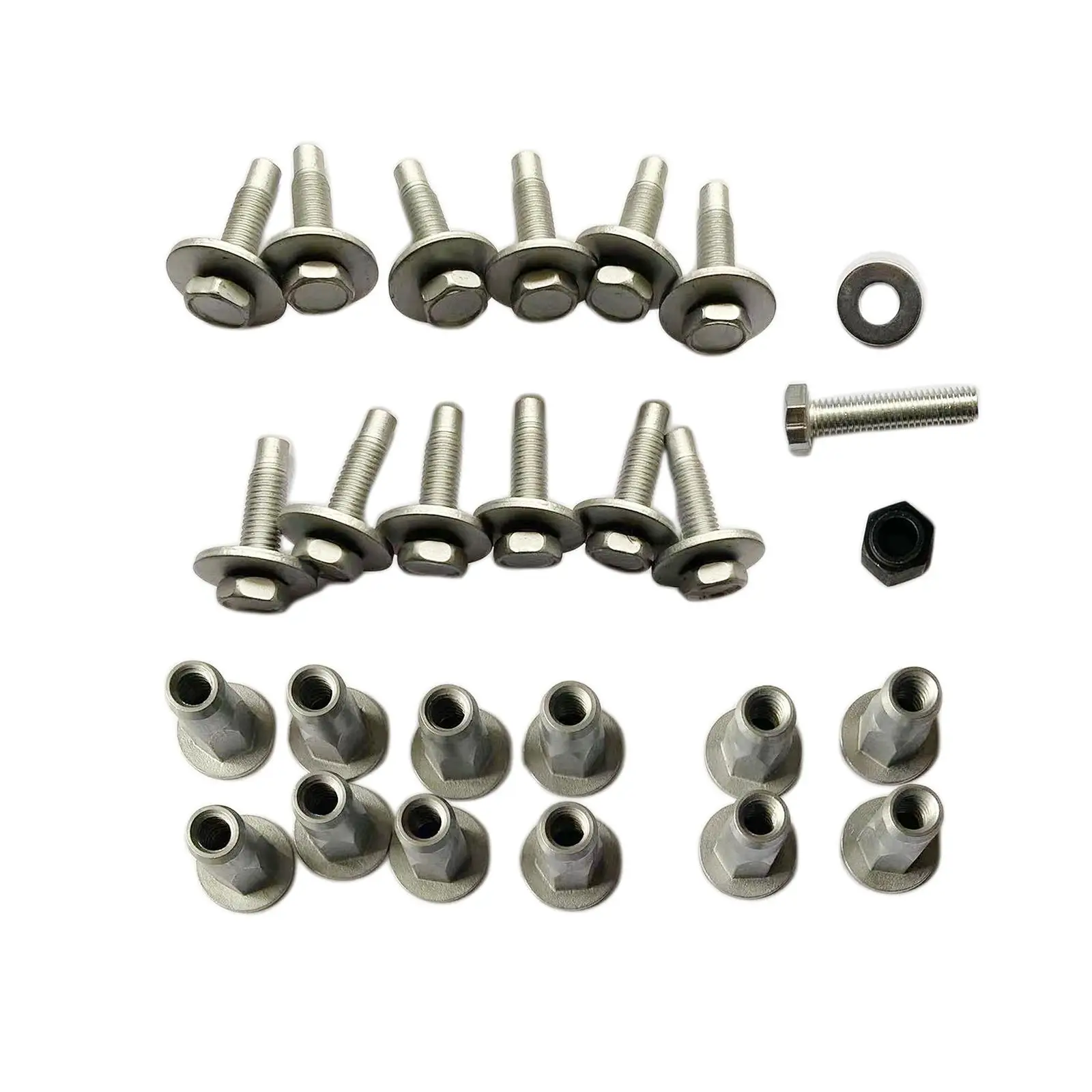 27 Pieces Car Sidestep Mounting for 1500 2500 3500 Parts