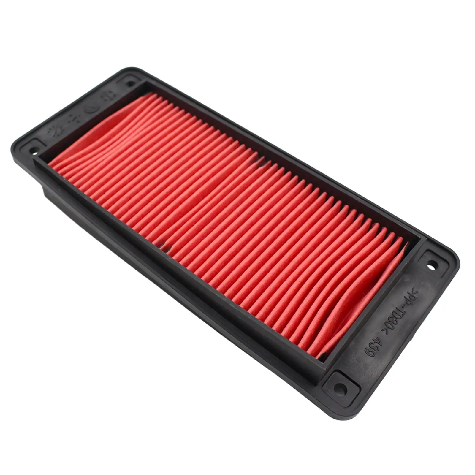 Motorcycle Air Filter Accessory Reusable Direct Replaces Washable Engine