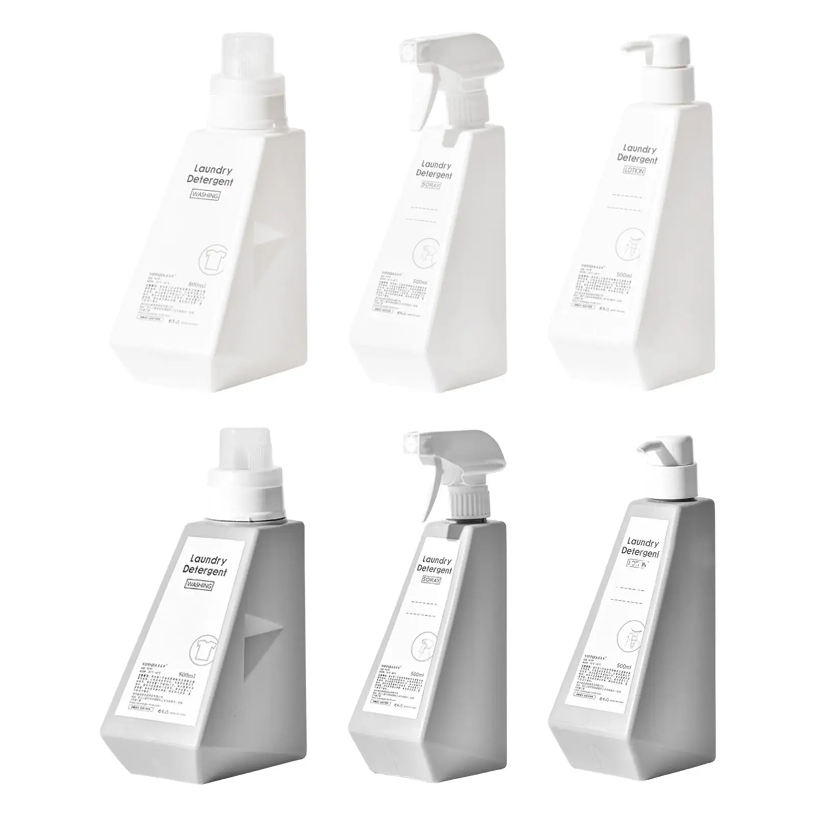 3 Pieces Pump Bottles Countertop Decor Travel Use Liquid Dispenser for Liquid Shampoo Hand Soap Lotions