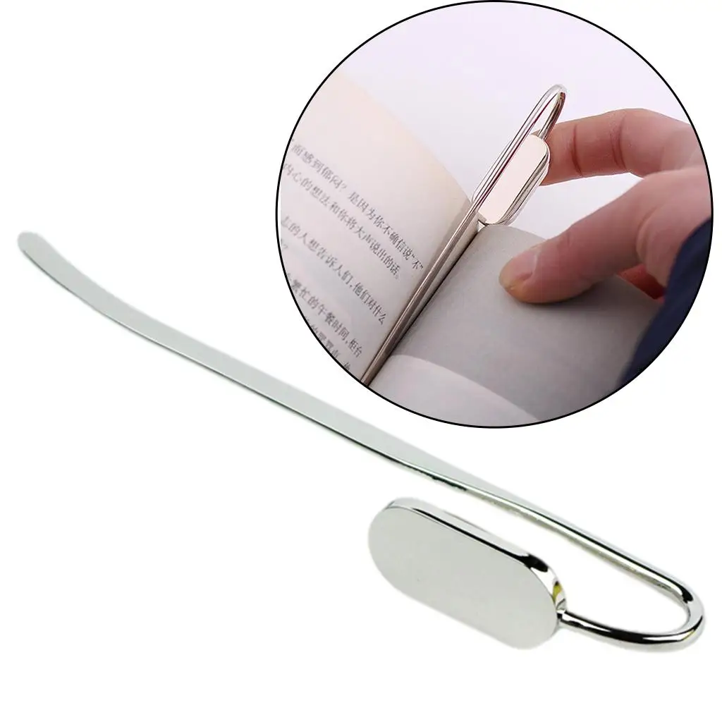 Retro Style Metal Bookmarks Craft Supplies Cute Gift for Reader Handmade Classical Hook Book Page Markers for Reading Teacher