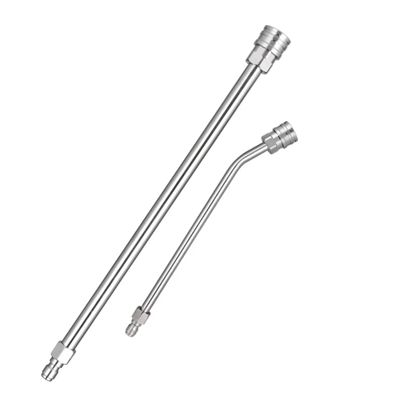 2 Pieces Washer Extension Wands Professional Accs 1/4Quick Connect Power Washer Lance for Cleaning Driveway Home Patio Wall