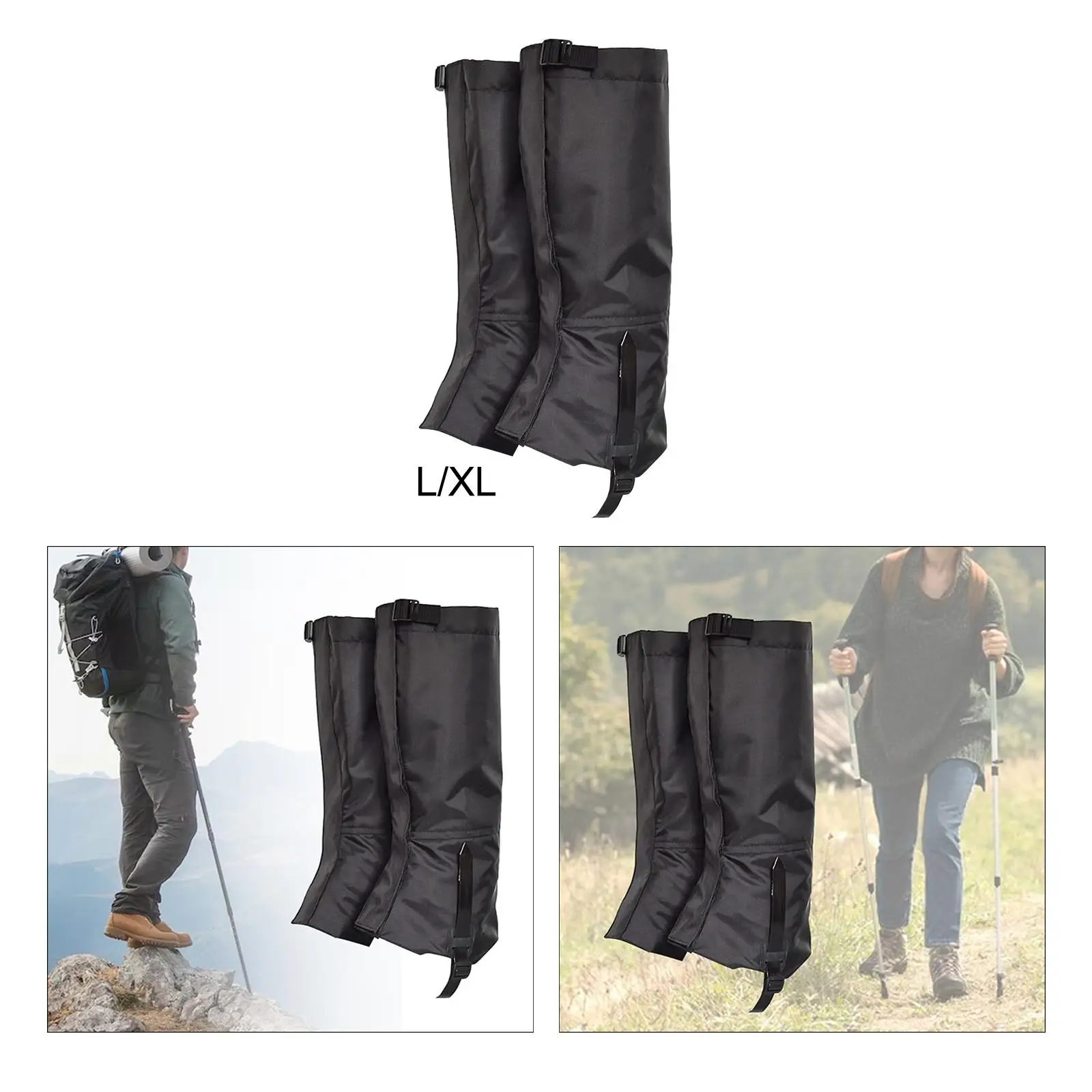 Men Leg Gaiters Windproof Breathable Mountain Climbing Gaiters Boot Gaiters for