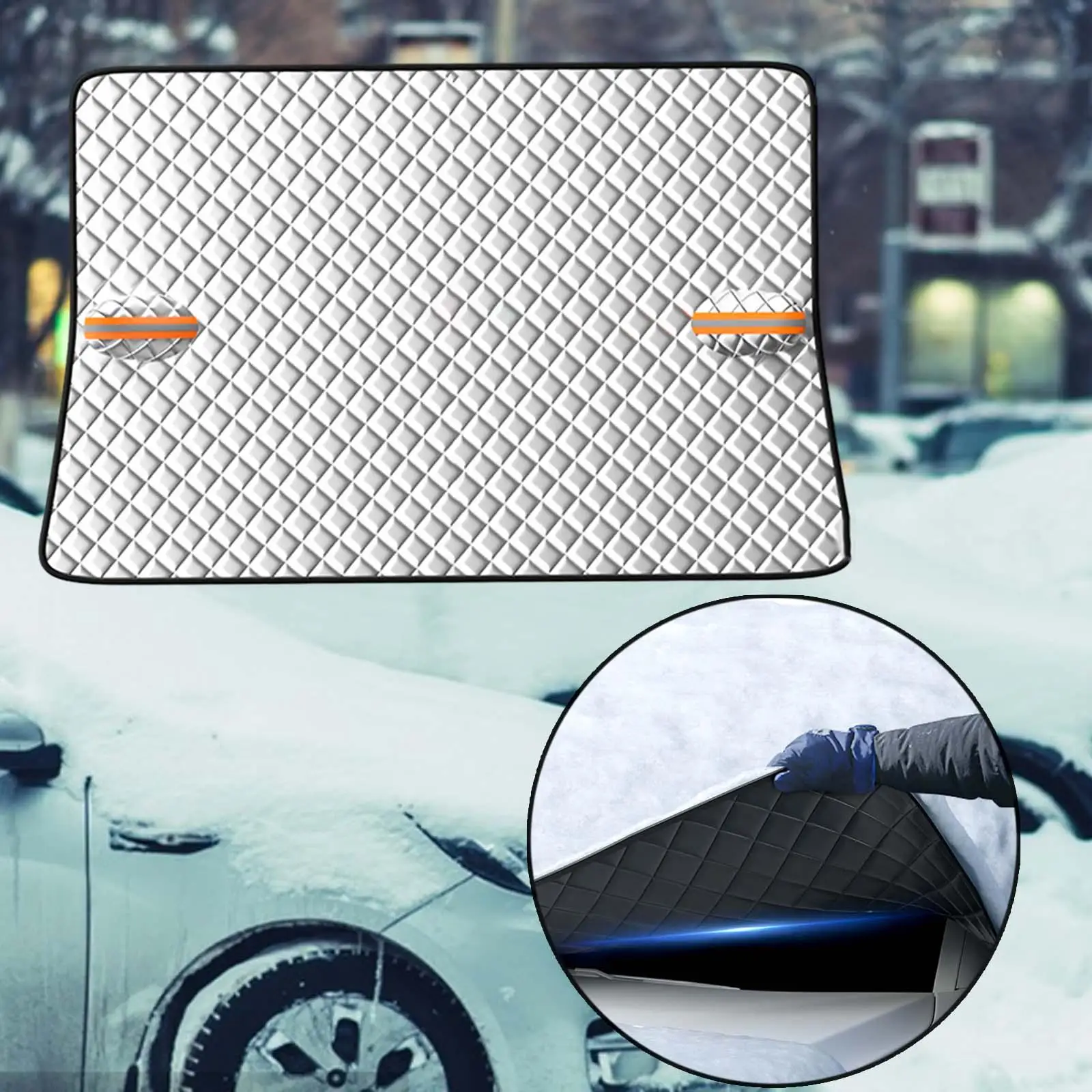 Car Magnetic Windscreen Snow Cover Protector Accessories Portable Waterproof