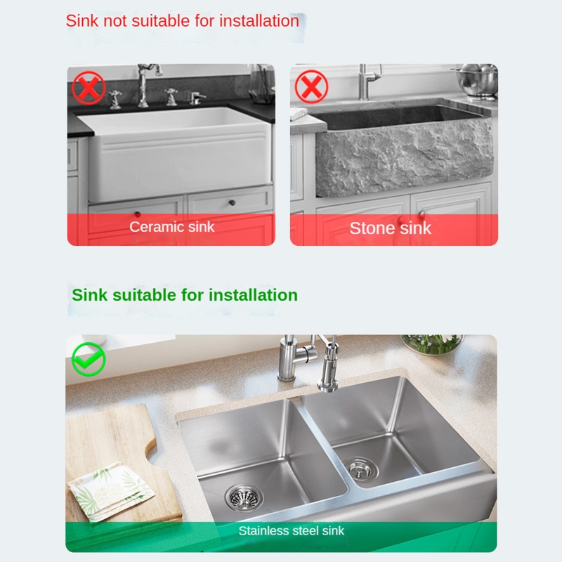 Magnetic Sponge Holder for Kitchen Sink Stainless Steel Drain Rack Dish Drainer