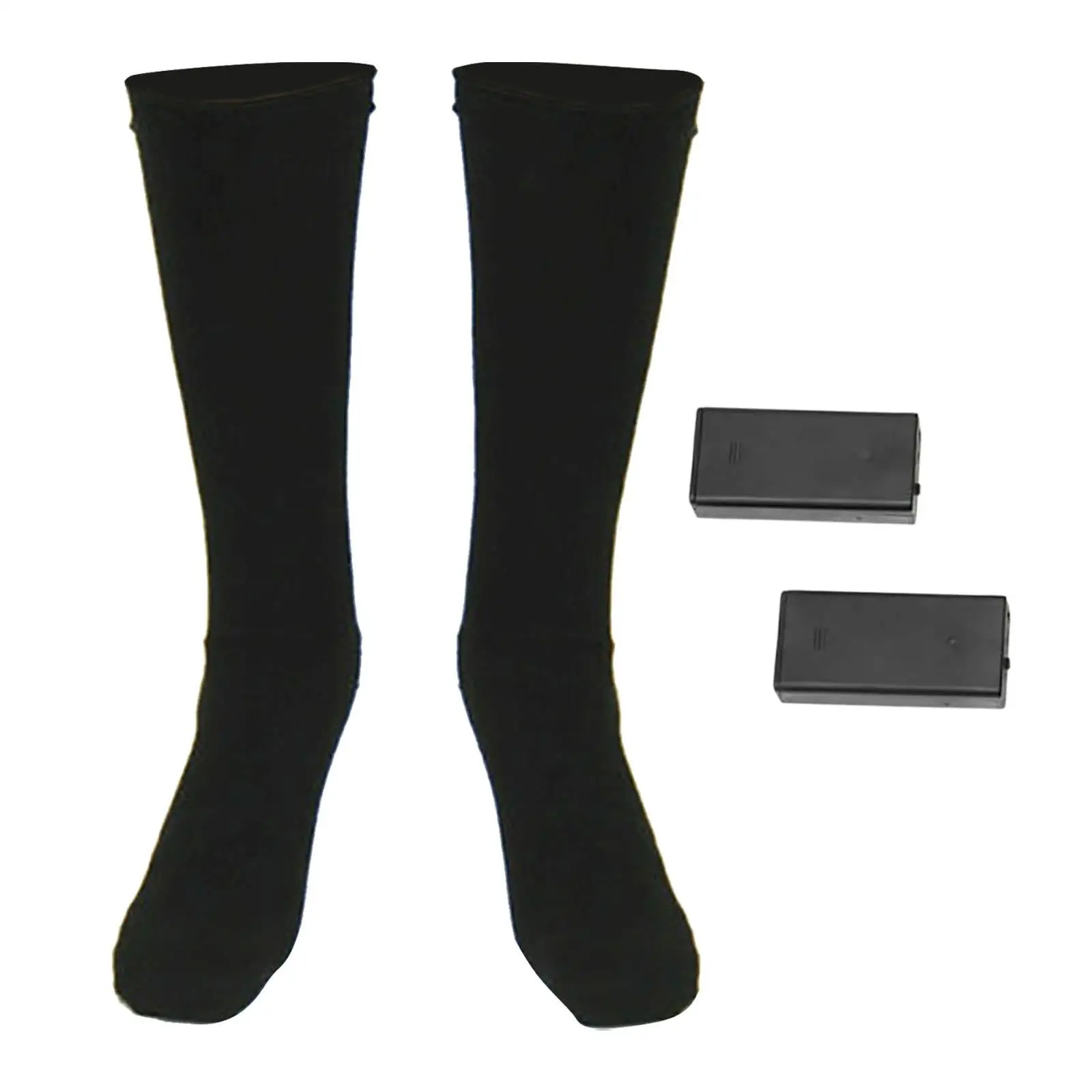 Heated Socks Self Heating Anti Slip Thicken Warm Socks Soft Heating Sock Tube Sock for Outdoor Camping Sports Ski Hunting