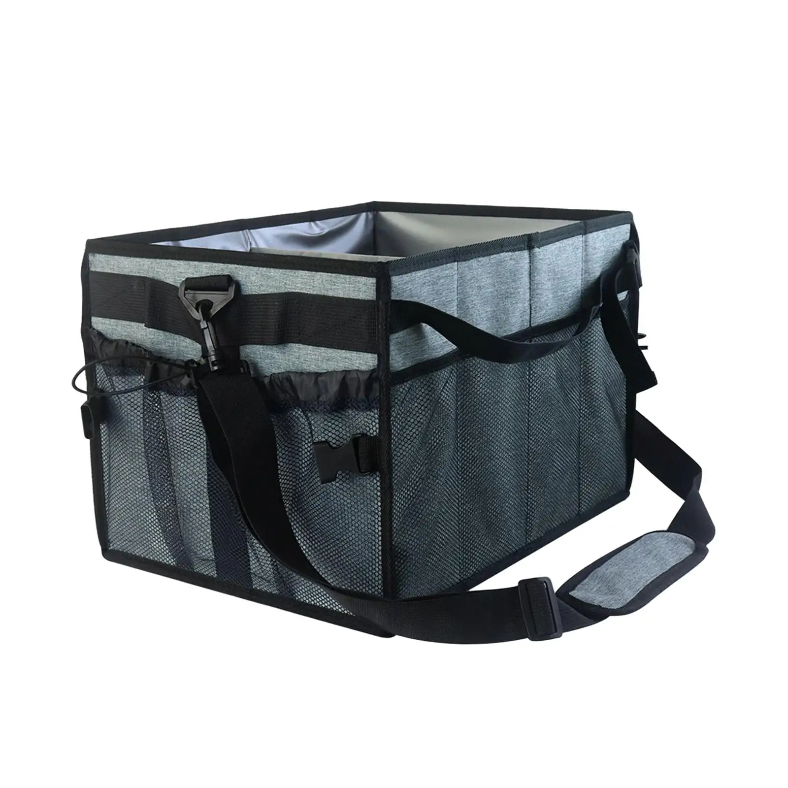 Outdoor Camping Storage Bag Waterproof with Handle Seasoning Bottle Holder Grill Tool Carrying Bag for Outdoor Backpacking Trip