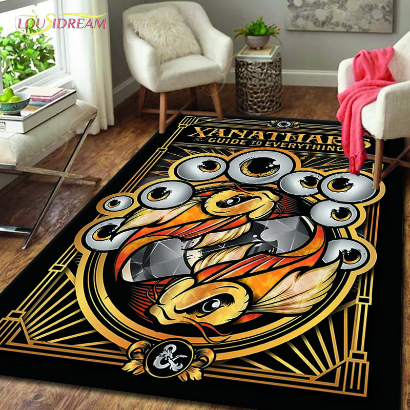 Dungeons And Dragons Carpets And Rug For Livingroom Bedroom Bathroom