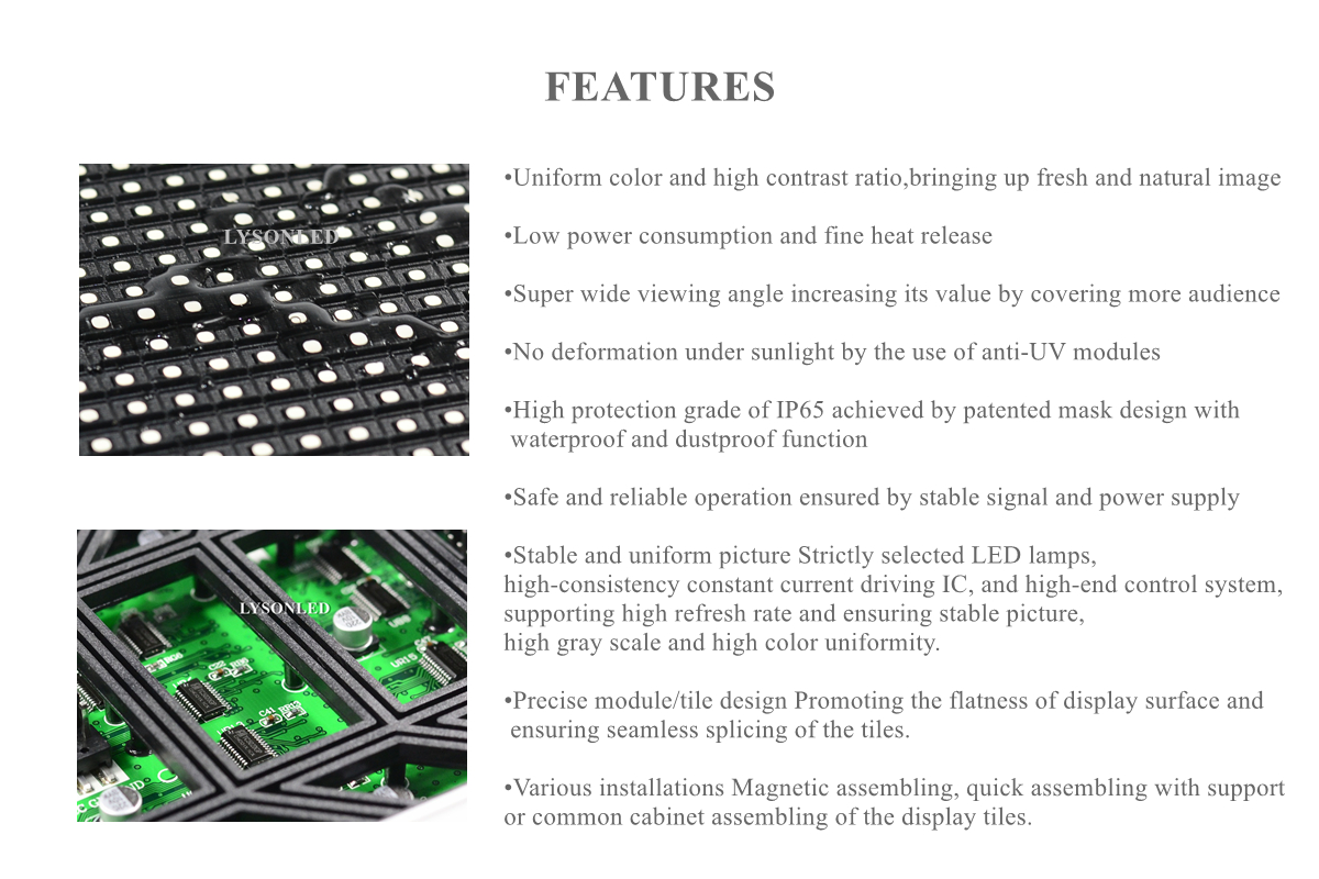 SMD P4 Módulo LED Ao Ar Livre,