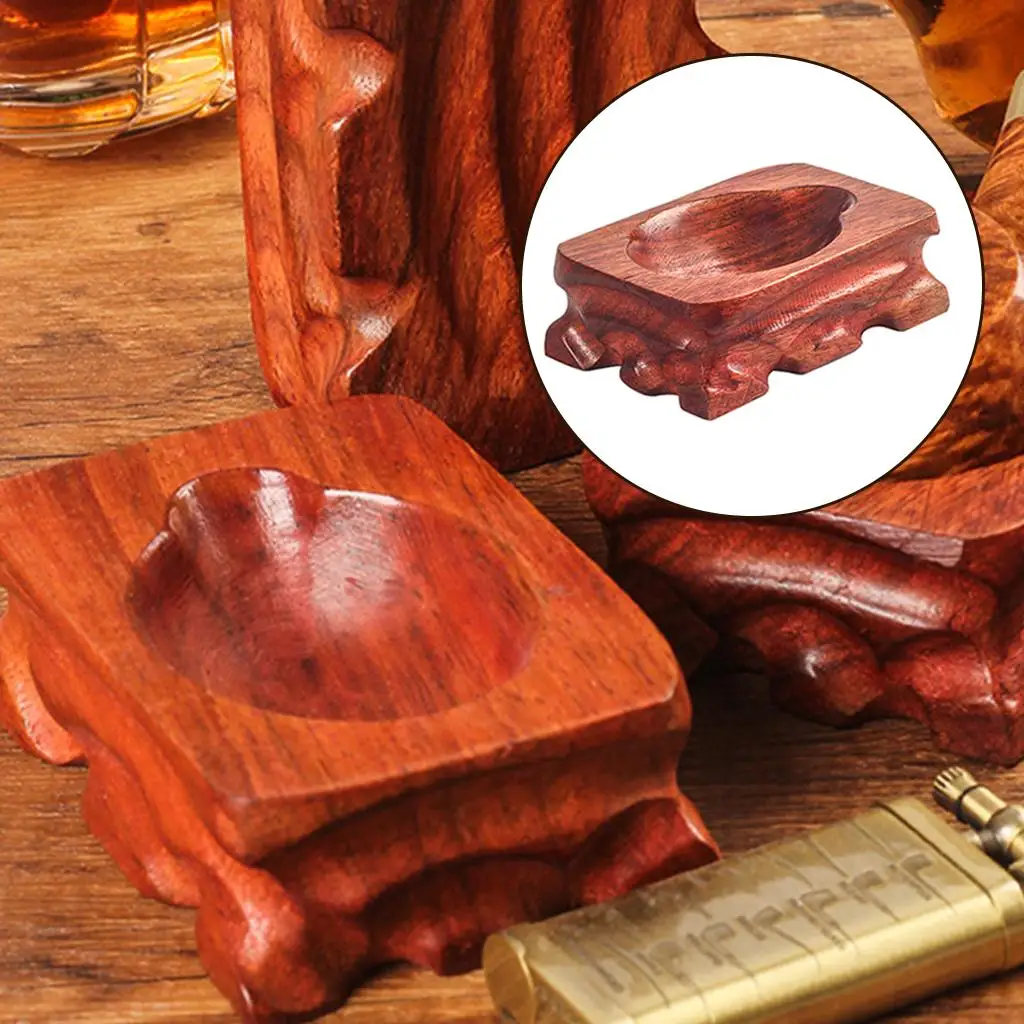 Wooden Pipe Smoking Pipe Stand Home Desktop Decor Smoking Accessories