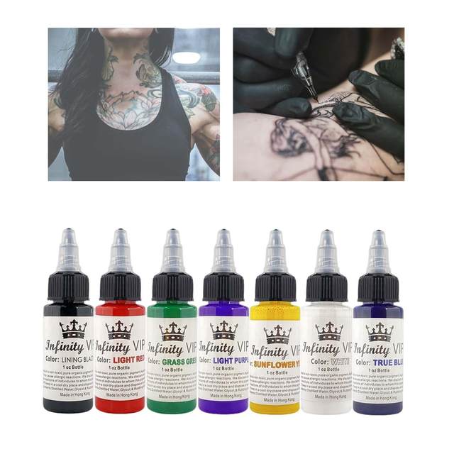 7 color 30ml/bottle Permanent Makeup Color Natural Eyebrow dye Plant Tattoo  Ink Microblading Pigments For Tattoos Eyebrow Lips - AliExpress