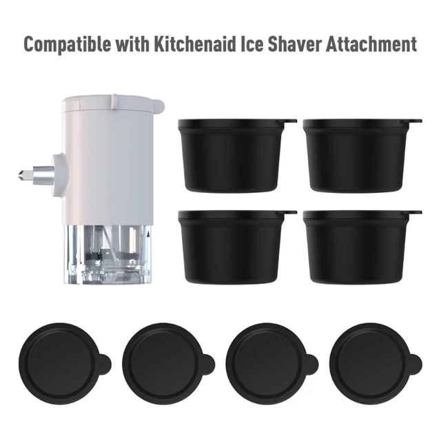Shaved Ice Attachment Replacement Ice Mold and Lid for KitchenAid Stand  Mixer Snow Cone Shaved Ice Machine Cheese Grater - AliExpress