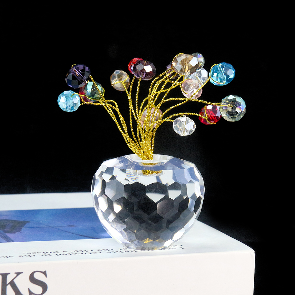 Kristall Glück Obst Auto Innen Liefert Auto Home Office Ornament Dekoration Zubehör Geburtstag Geschenk – Detail 5