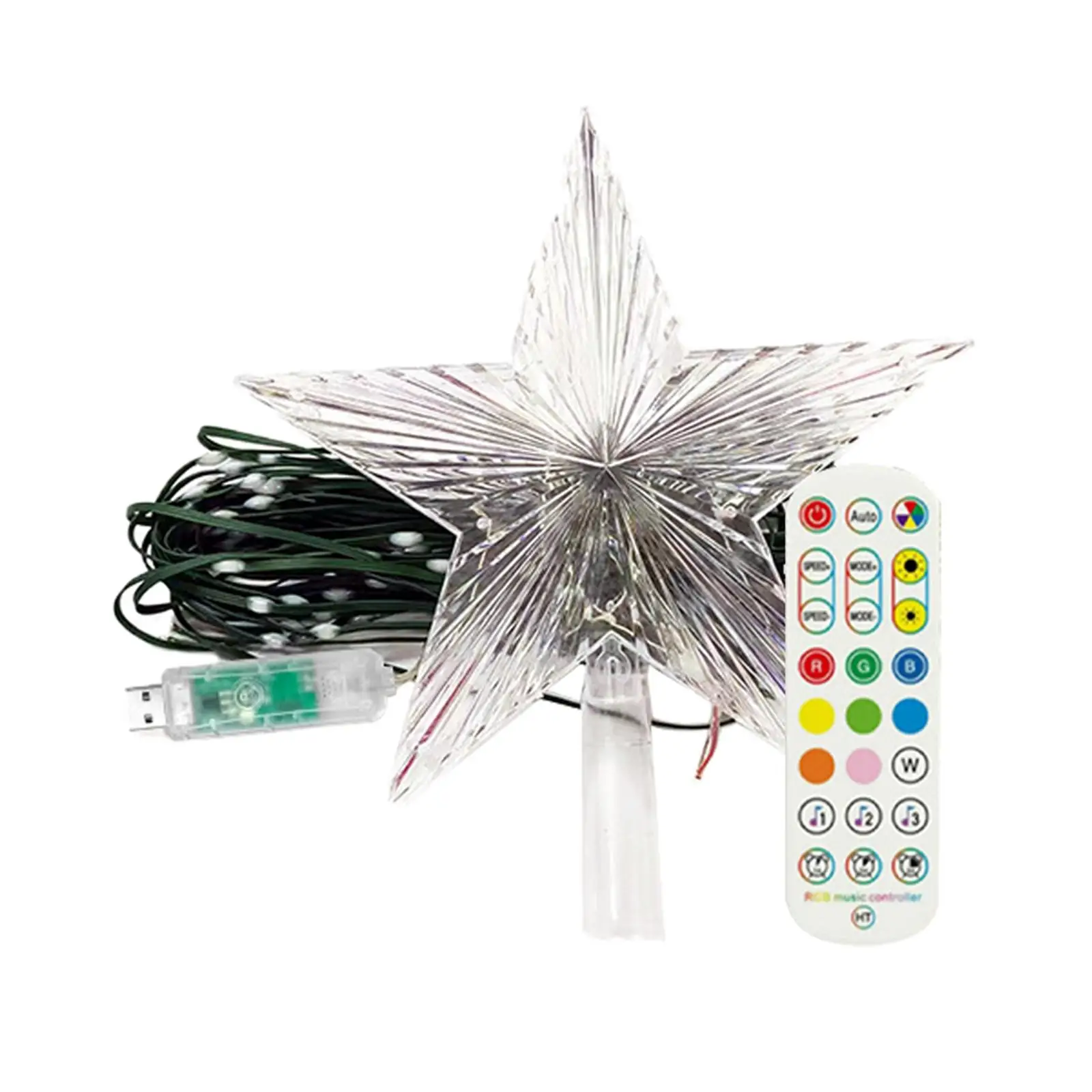 String Lights RGB Colorful LED Christmas Lights for Wedding New Year Party
