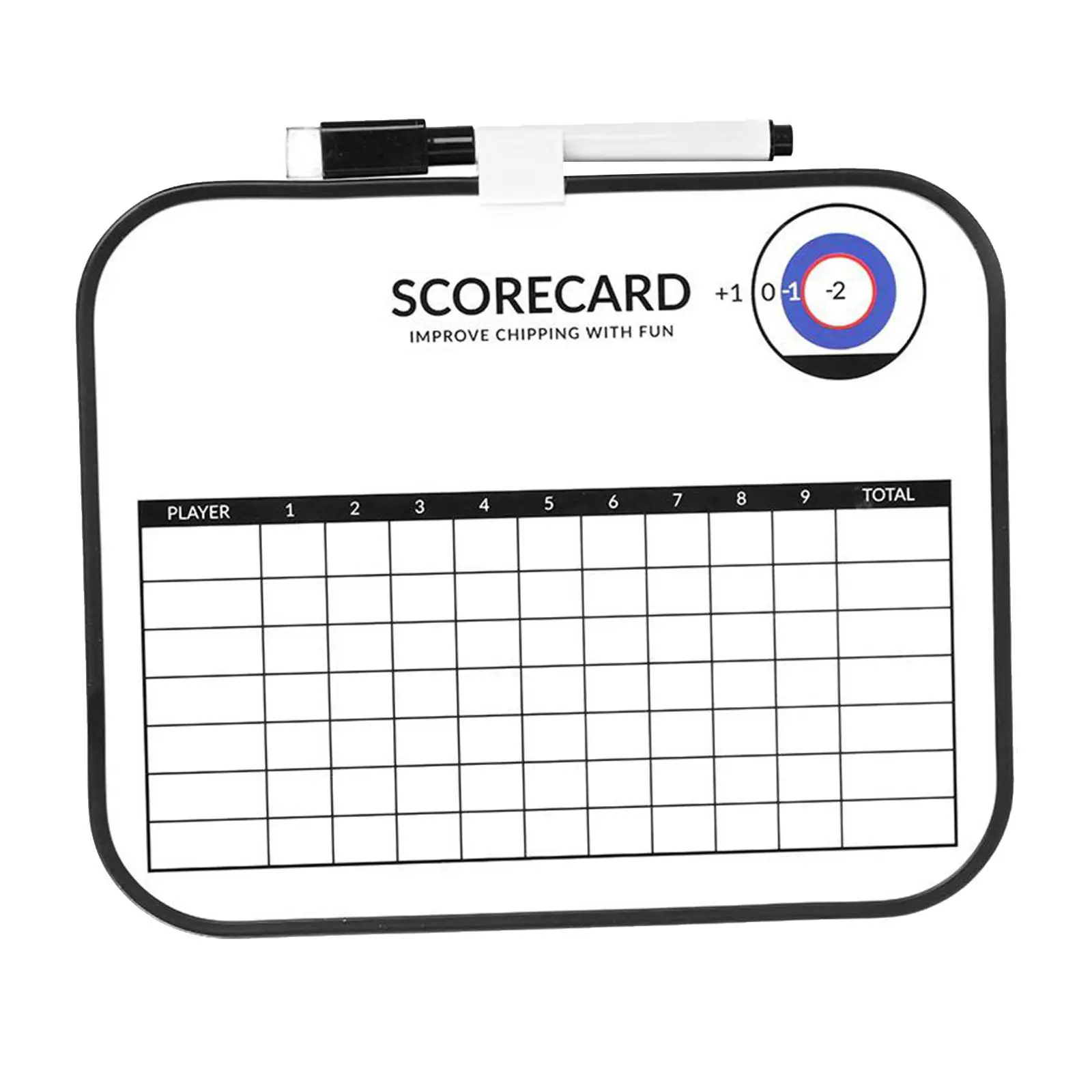 Golf Scorecard Write on Reusable Coach Gifts Coach Board for Game Golf Adult