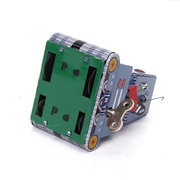 Wind Up Tank Robot w/ Key Mechanical Clockwork Model Collectibles