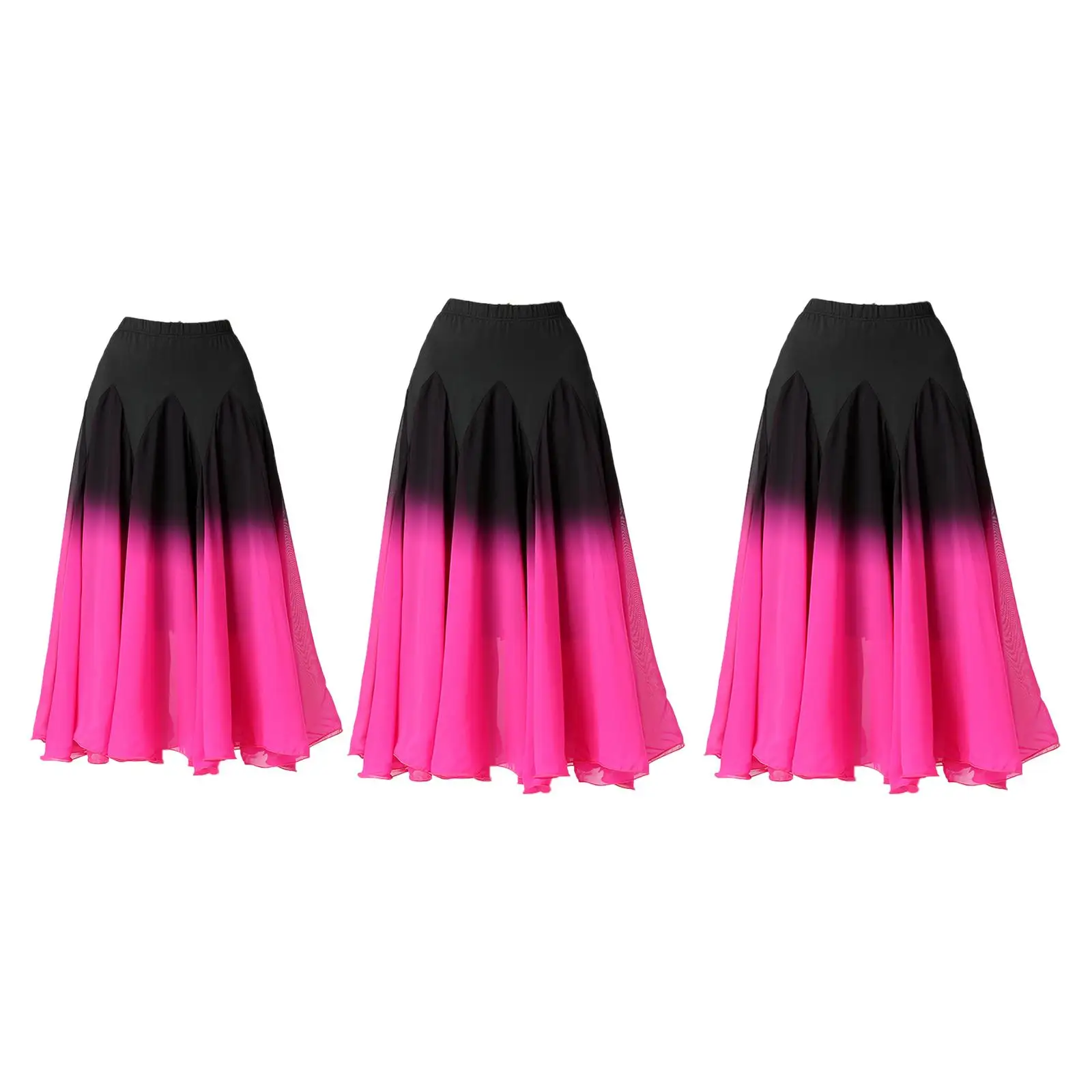 Ballroom Dance Skirt Performance Clothes Elegant Dancewear for Girl Lady Waltz