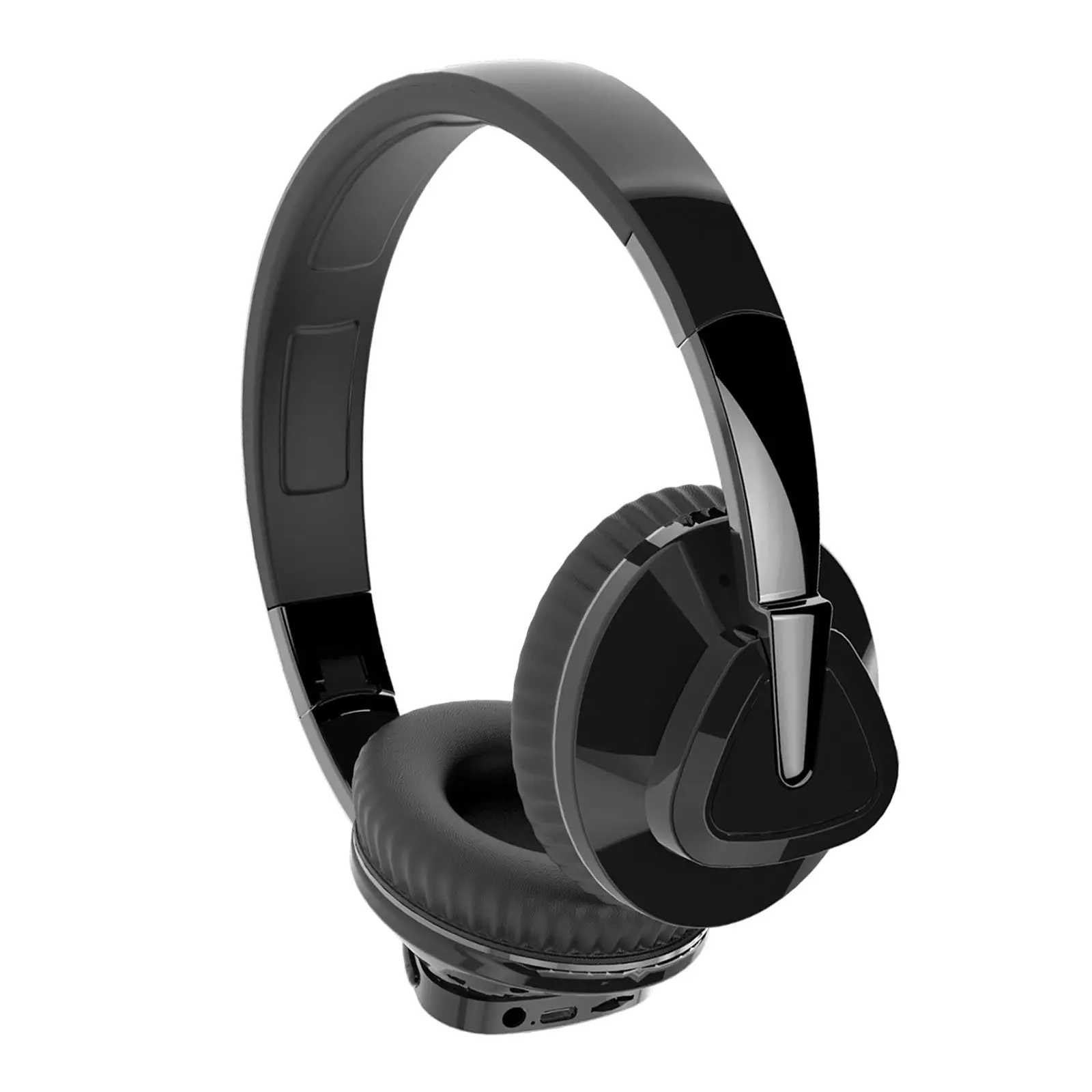 Bluetooth Over Ear Headphones Soft Protein Earpads Foldable 24H Playtime Wireless Headset for TV PC Computer Work Home Office