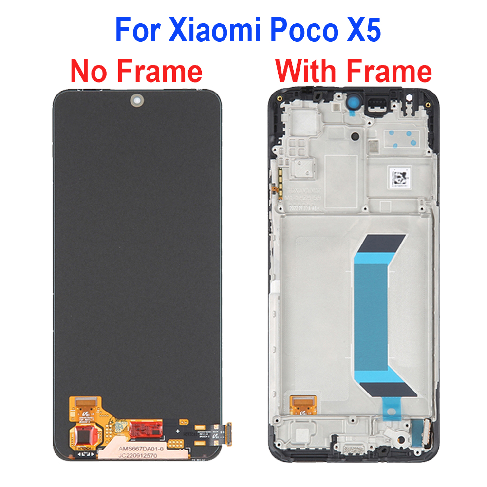 ЖК-дисплей AMOLED для Xiaomi Poco X5 Pro 22111317PG 22101320G 22101320I,  сенсорный экран с дигитайзером в сборе | AliExpress