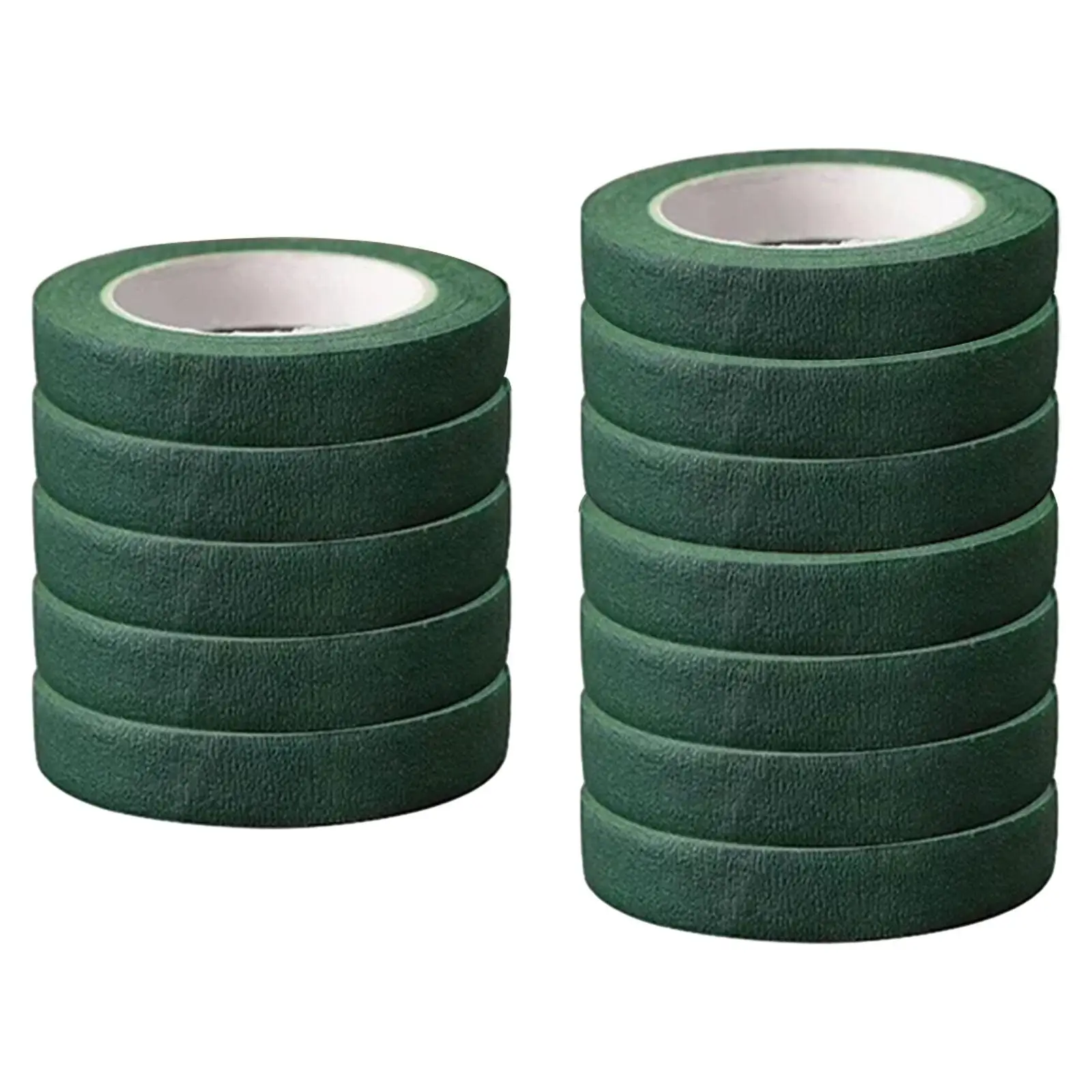 12 Rolls Floral Tapes DIY Length 30M Dark Green Flower Tapes for Home Decoration Bouquet Stem Wrapping Wedding Bridal Bouquets