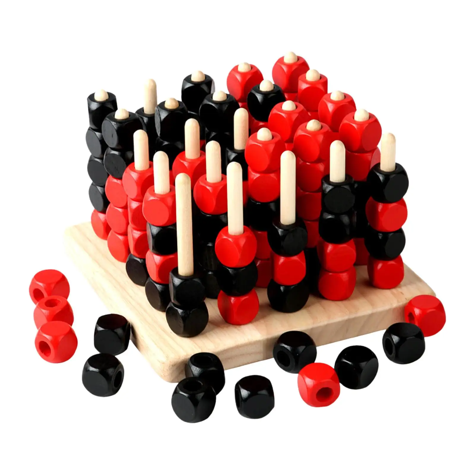 Game Chess Toys Wooden Strategy Game Learning Educational Toy for Children