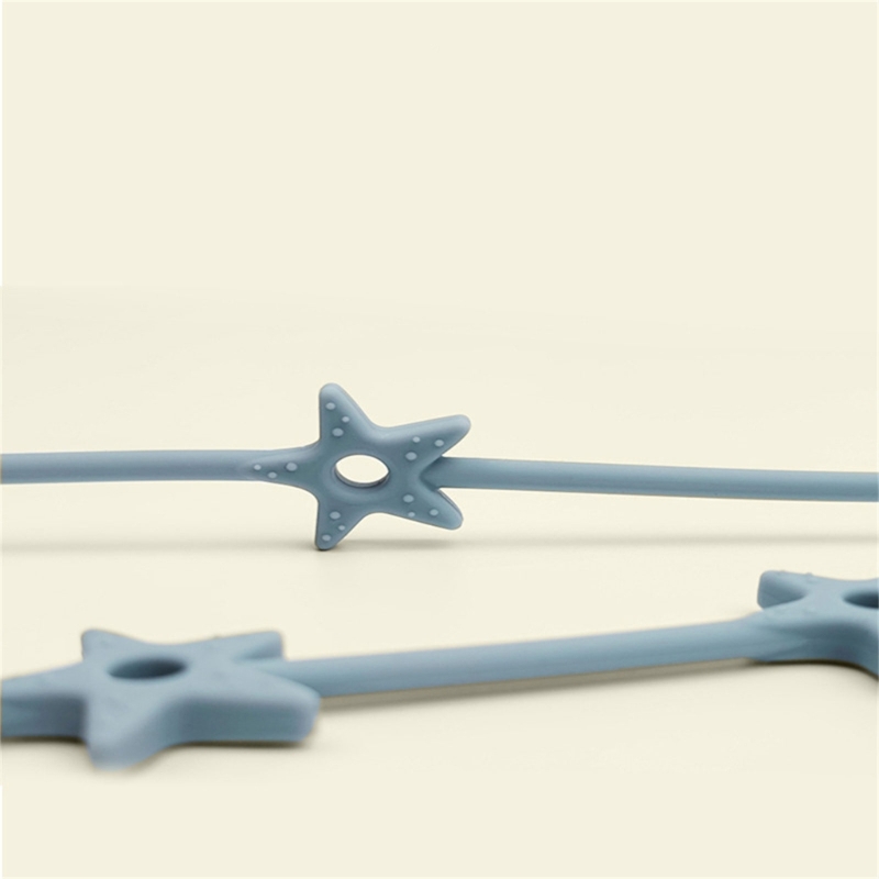 Beißring Spielzeug Anti-Loss Strap Armband Baby Drop-Proof Schnuller Clip für Kleinkinder a2ub – Detail 8