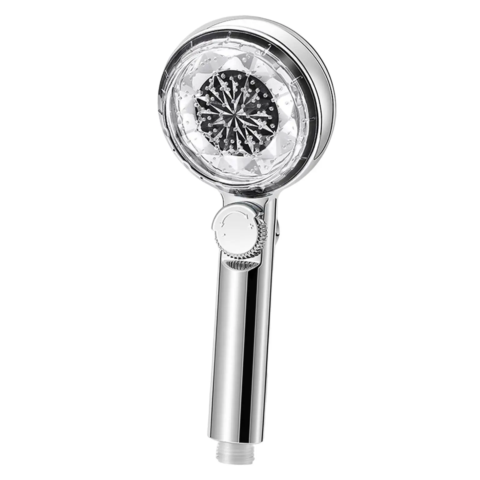 Handheld Showerhead Detachable with Adjustable Button Intelligent Temperature Control Universal Booster Shower Head for Bathroom