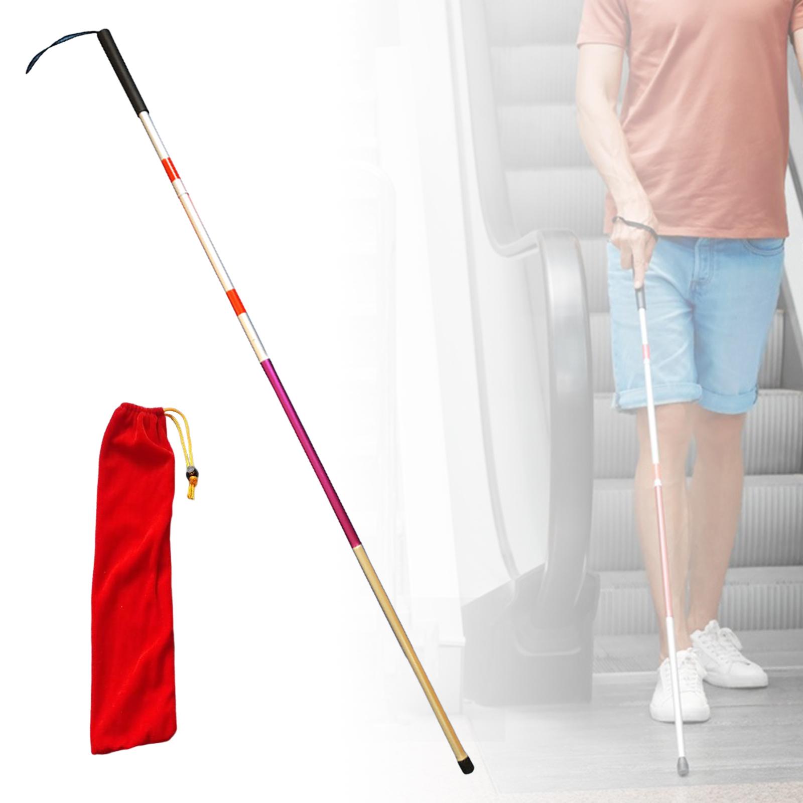 Foldable Cane Hand   Comfortable Walking Cane Blind People Blind