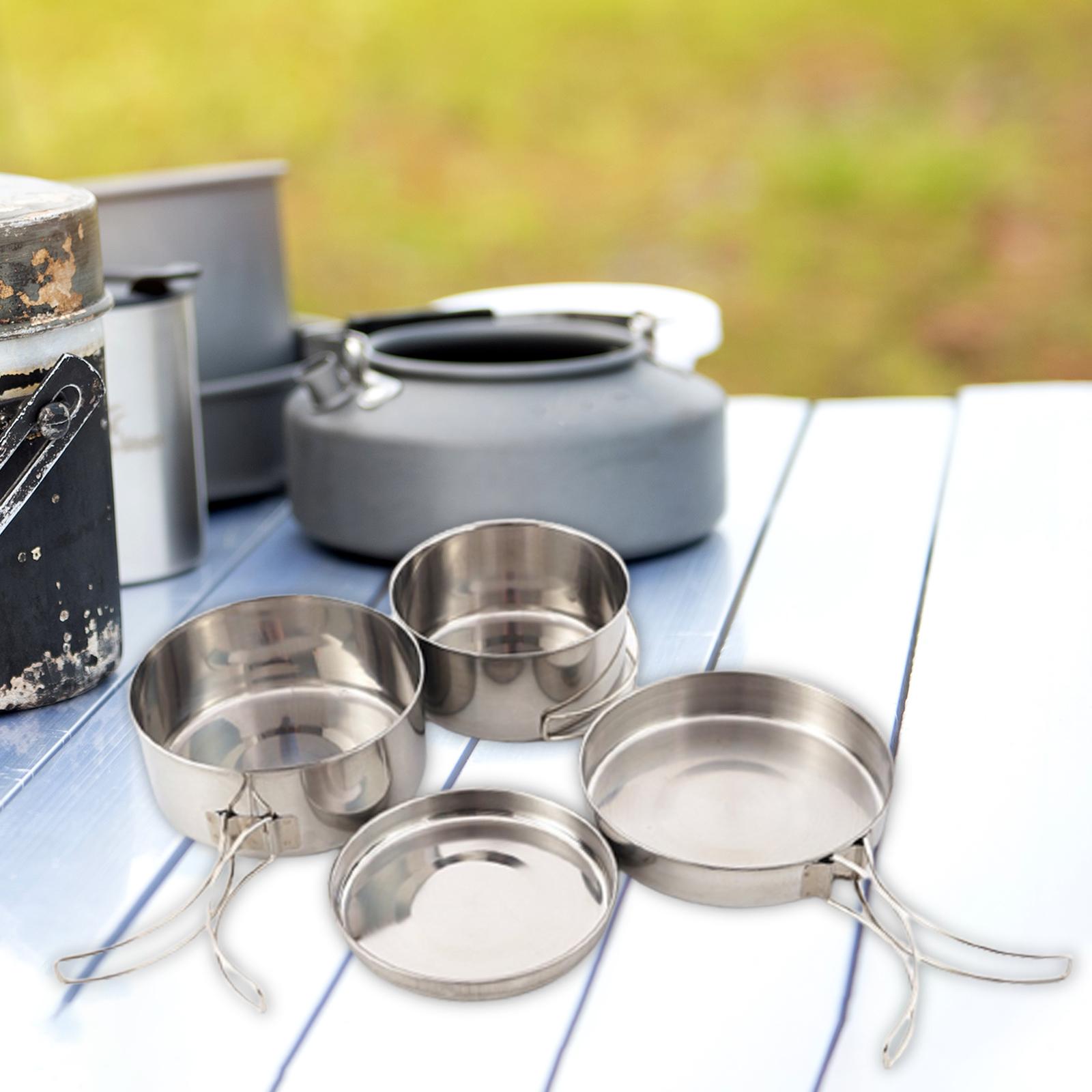 Camping Pots and Pans Set Camping Cookware Set Camping Cooking Pots