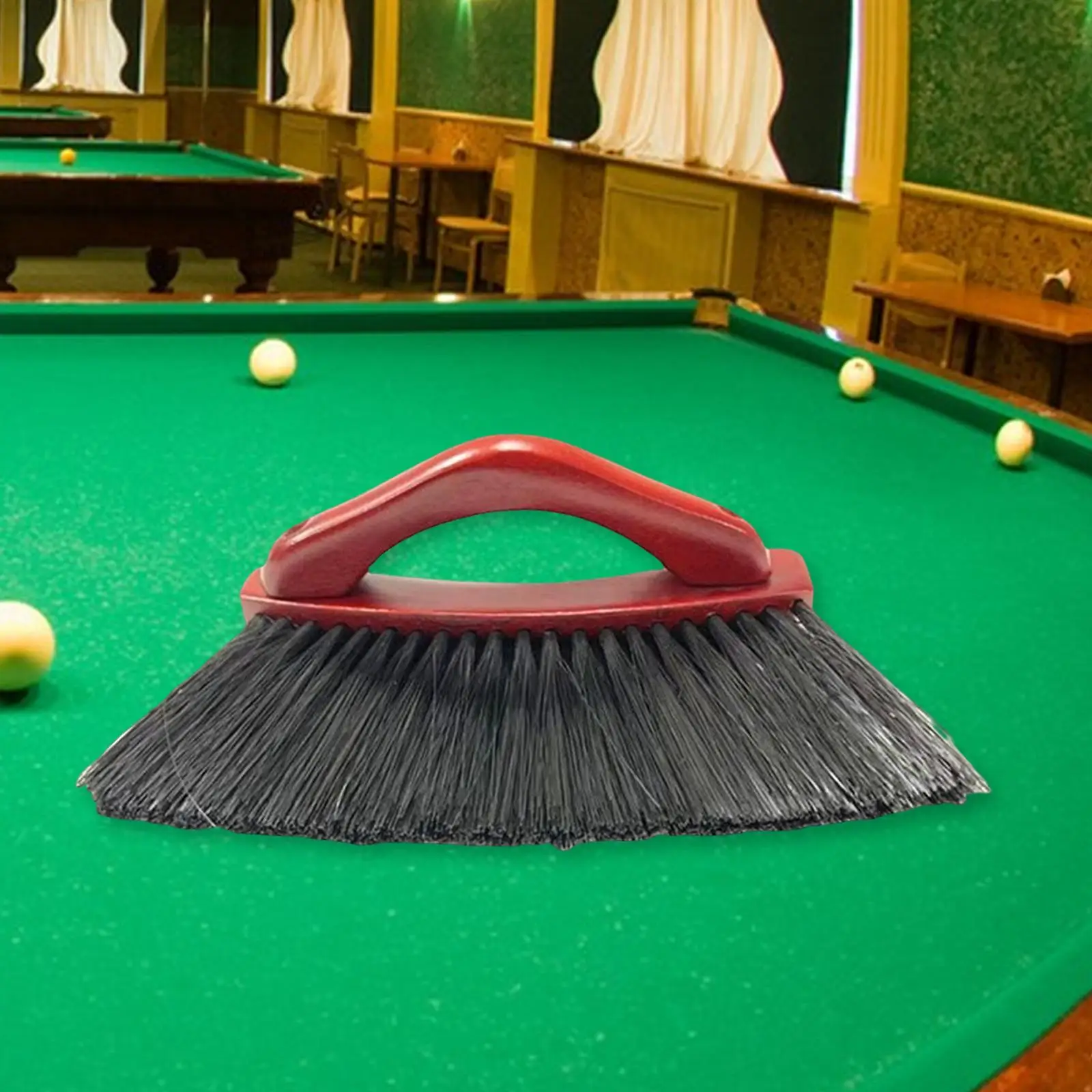 Professional Billard Rail Brush Billiards Accessory Billiards Pool Brush for Indoor Outdoor