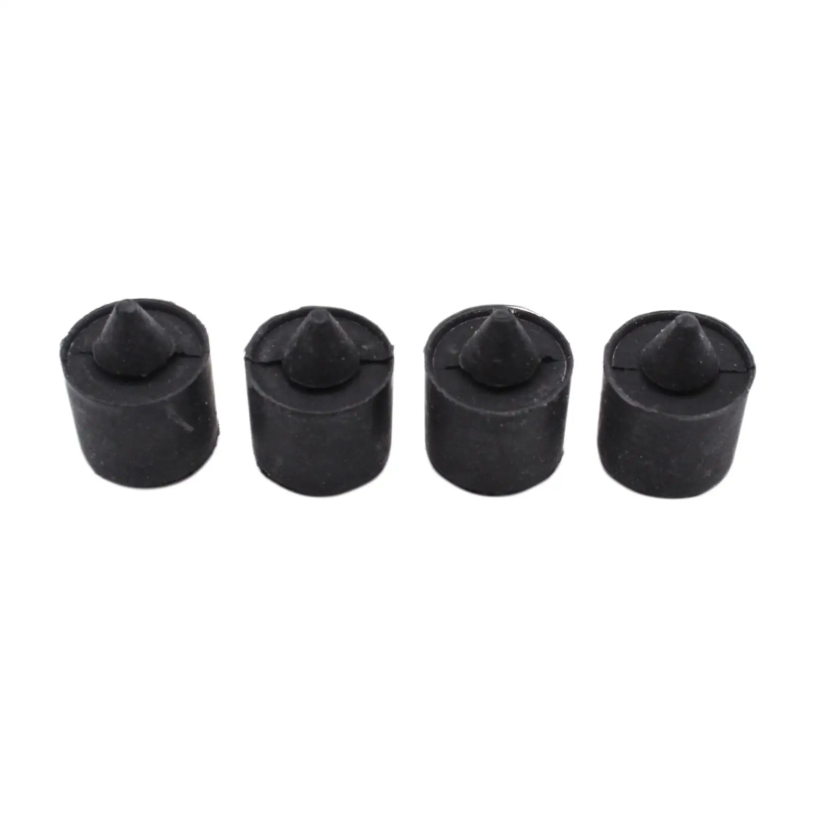 4 Pieces Auto 16.5mm Exterior Rubber Bumpers W705903S300 for Ford F-150