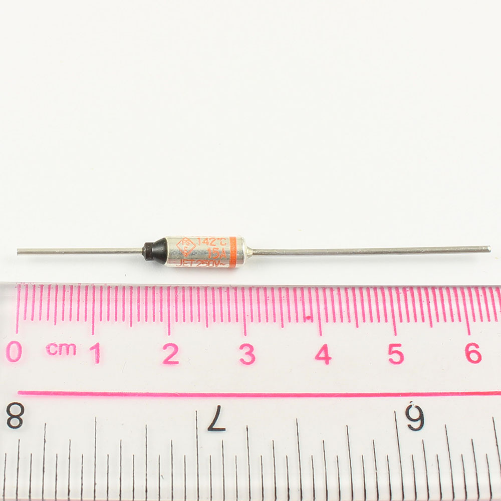 Description Picture 4 of item10pcs Thermal Fuse SF139E 142C 142 Degree TF Cutoff 15A 250V SF Temperature Axial Lead Links
