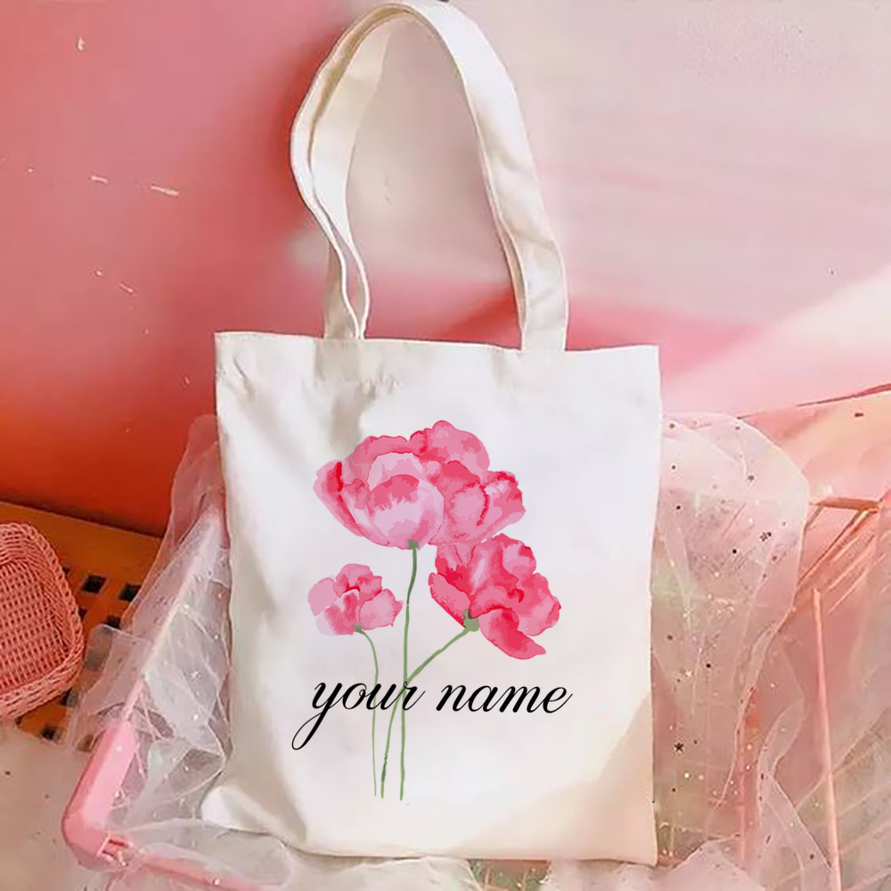 para Mulheres, Canvas Feminino Shopping Bag, SummerTravel