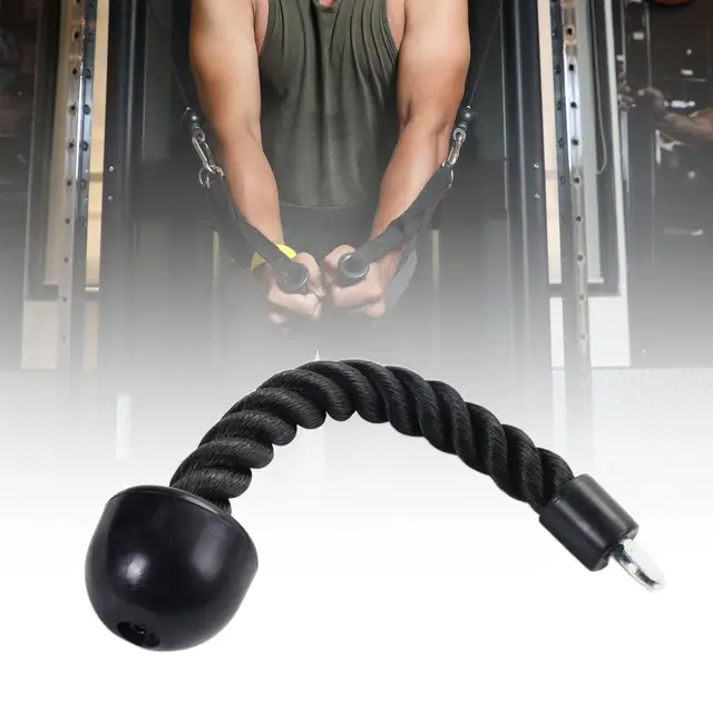 Fitness Single Grip Tricep Rope Gym Accessories Cable Attachments