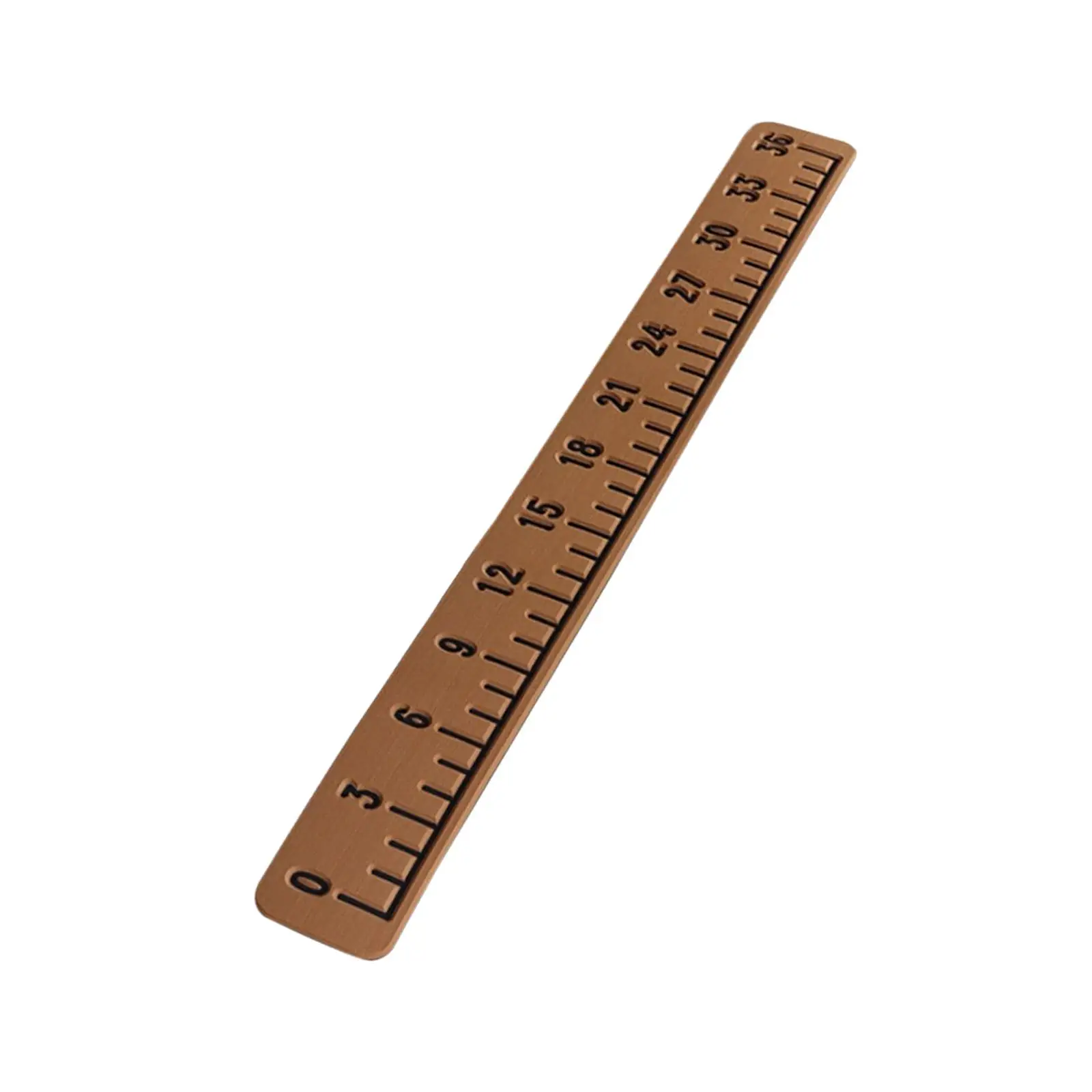 Fish Ruler for Boat 6mm Thickness Etched Numbers Fishing Measuring Tape for Yachts