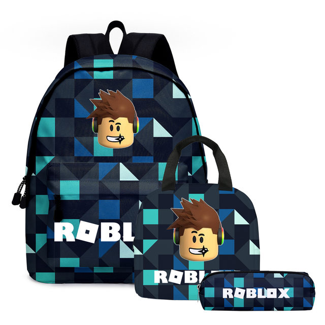 Jogo dos desenhos animados Roblox Mochila Circundante para Alunos do Ensino  Fundamental e Médio, Mochila Infantil, Melhor Presente, Novo Produto -  AliExpress