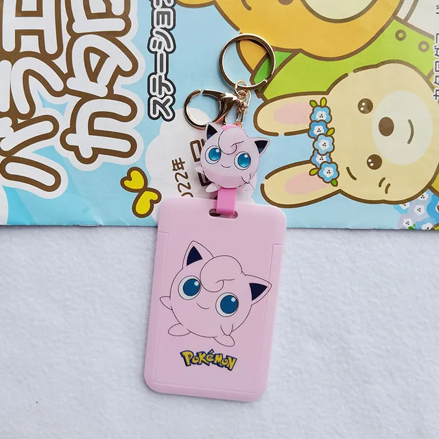 Pokemon Gengar Psyduck Card Holder Clip Anime Retractable ID Lanyard Clips  Badge Name Tag Doctor Nurse Student Credential Holder