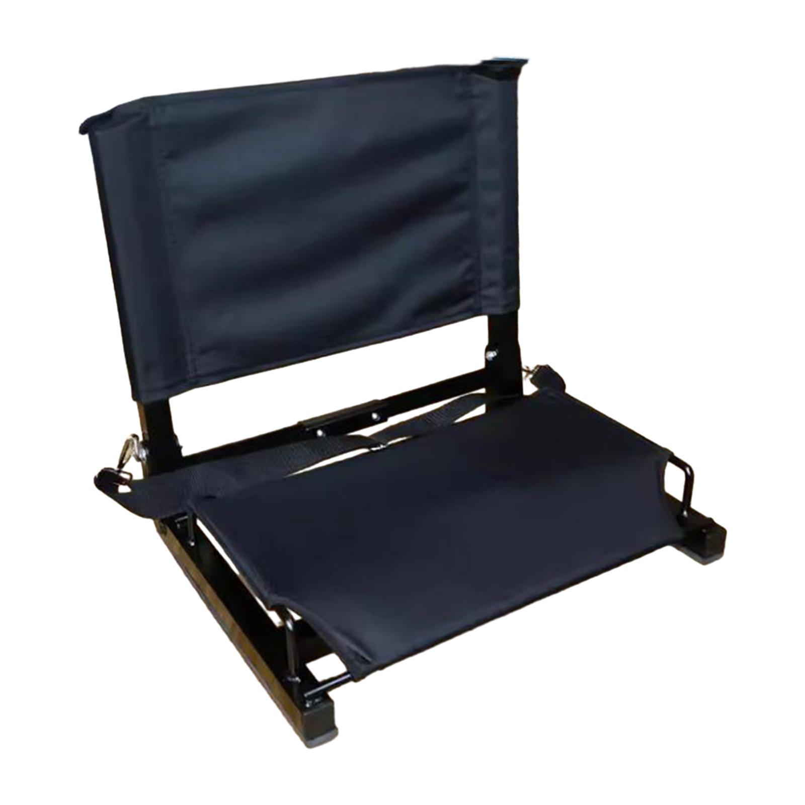 Bleacher Chair Stadium Chair with Back Support Bench Chair Stadium Seat Bleacher Seating for Sporting Events Hiking Fishing